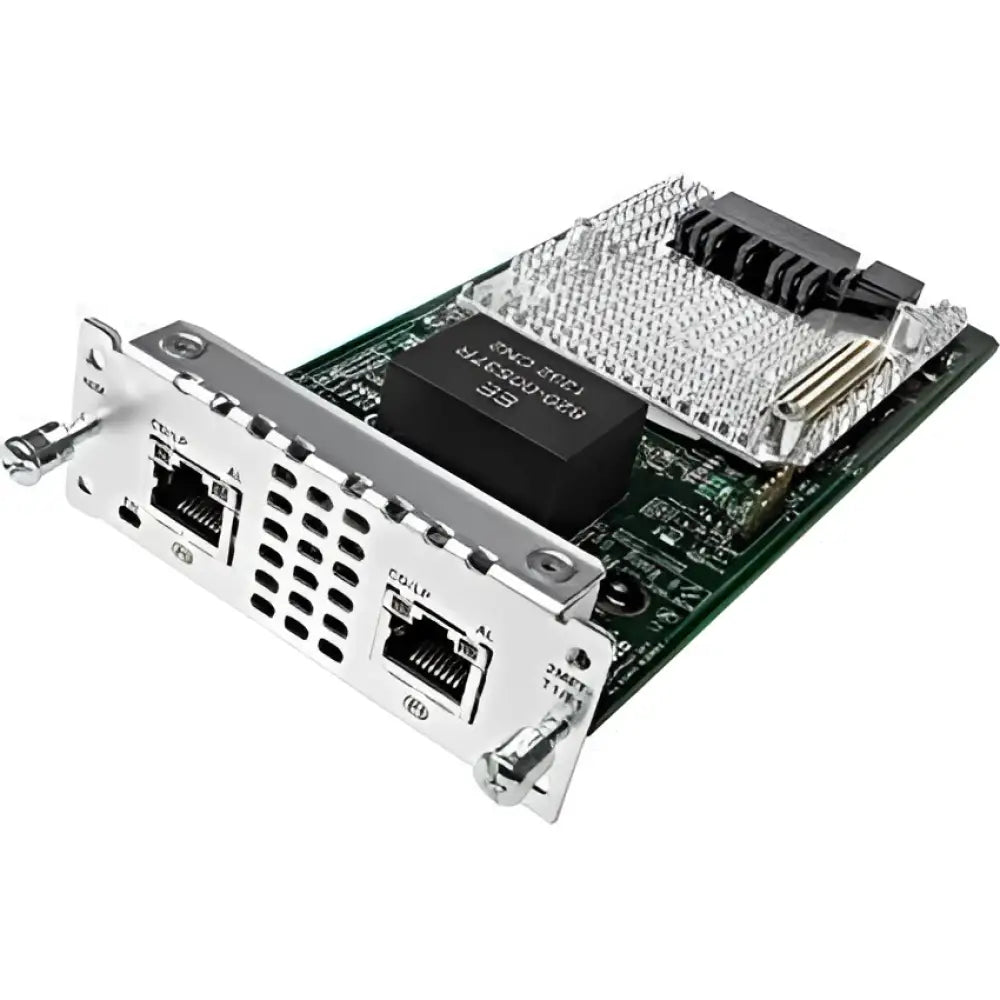 Cisco NIM-2MFT-T1/E1 2-Port Multiflex Trunk Voice/Data T1/E1 Module for ISR 4000 - Refurbished