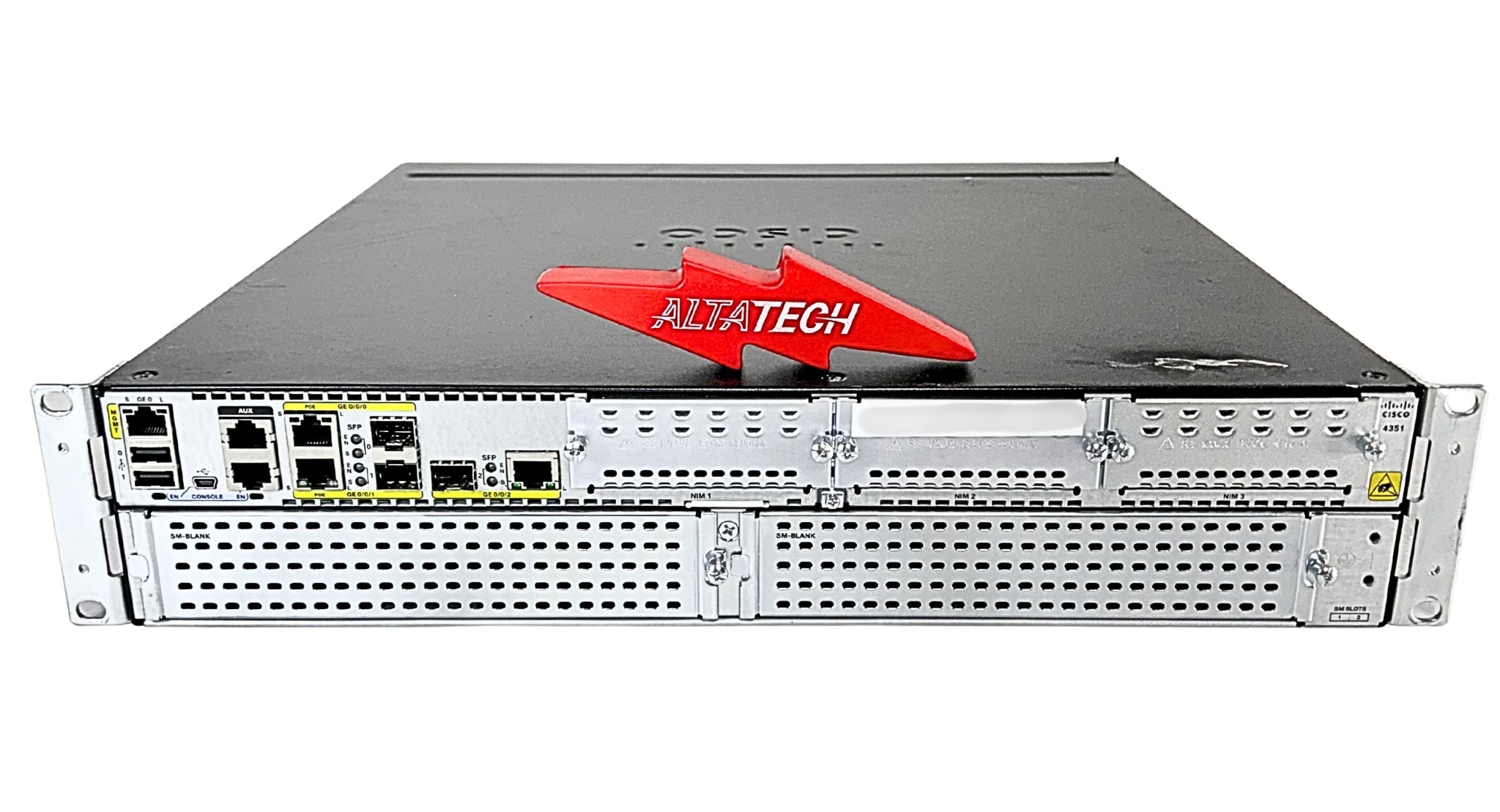 Cisco ISR4351/K9 4351 3GE 3NIM 2SM 4G FL 4G DRAM IPB