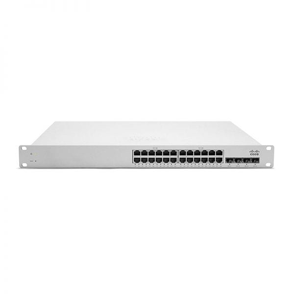 Cisco Meraki MS225 24 Port Cloud Managed PoE+ Gigabit Switch - MS225-24P-HW - Refurbished