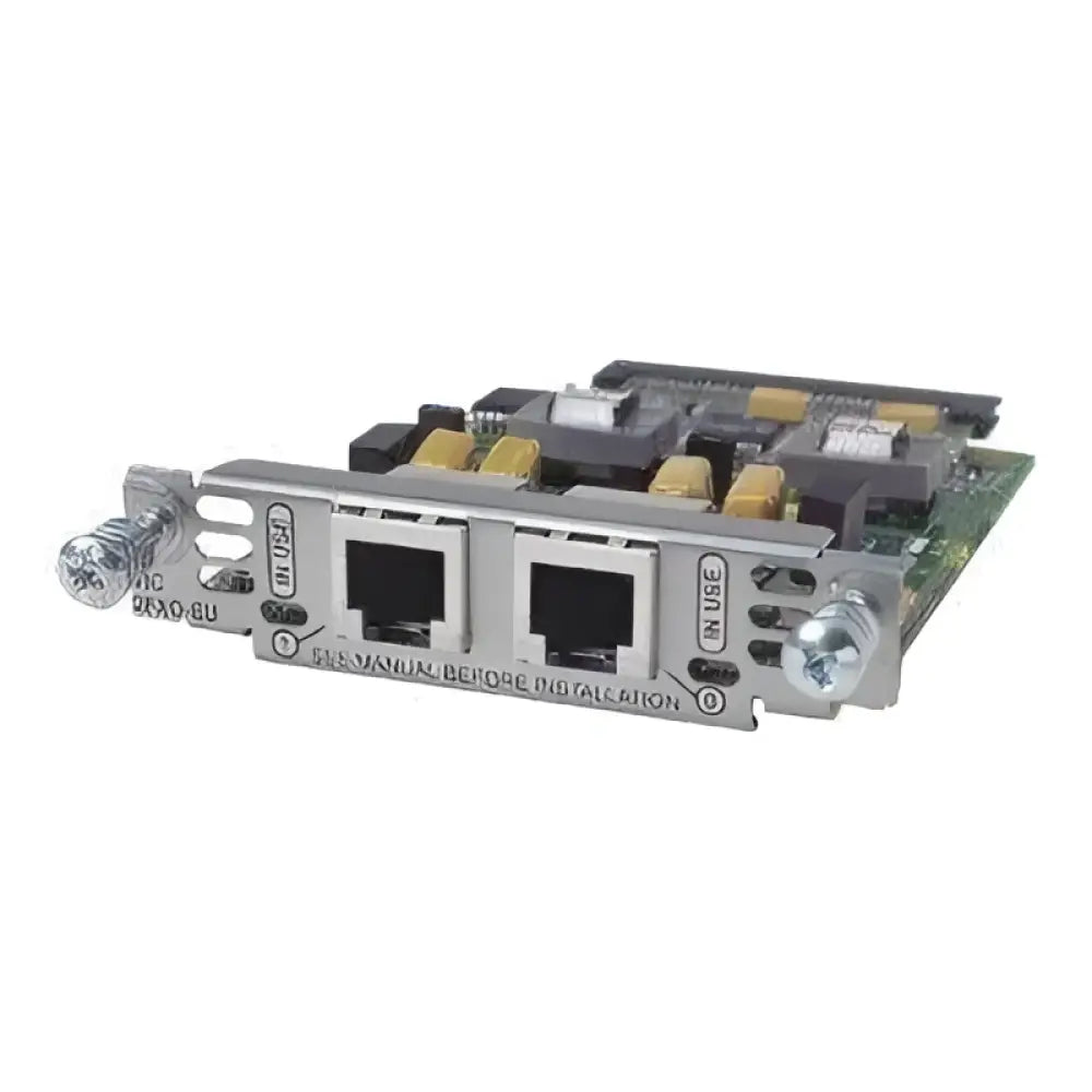 Cisco VIC-2FXO 2-Port FXO Voice Interface Card VIC-2FXO= - Refurbished