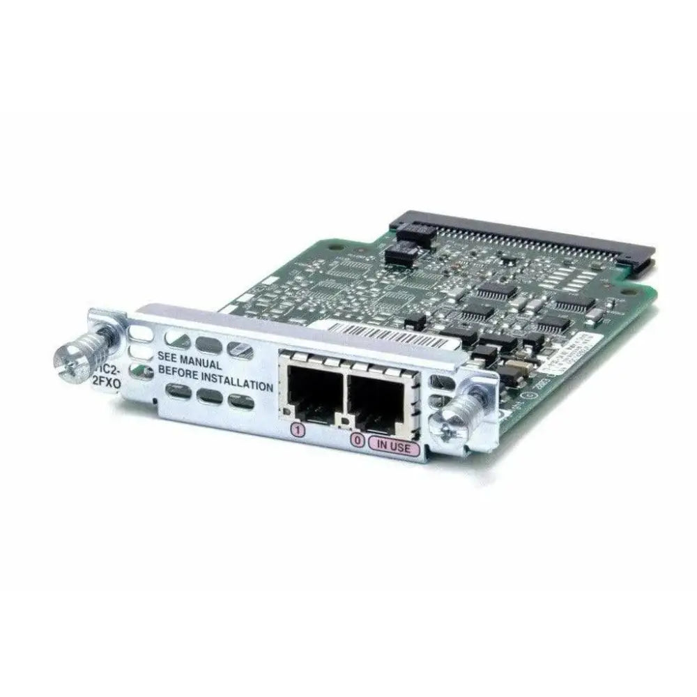 Cisco VIC2-2FXO 2-Port FXO Voice Interface Card - Refurbished