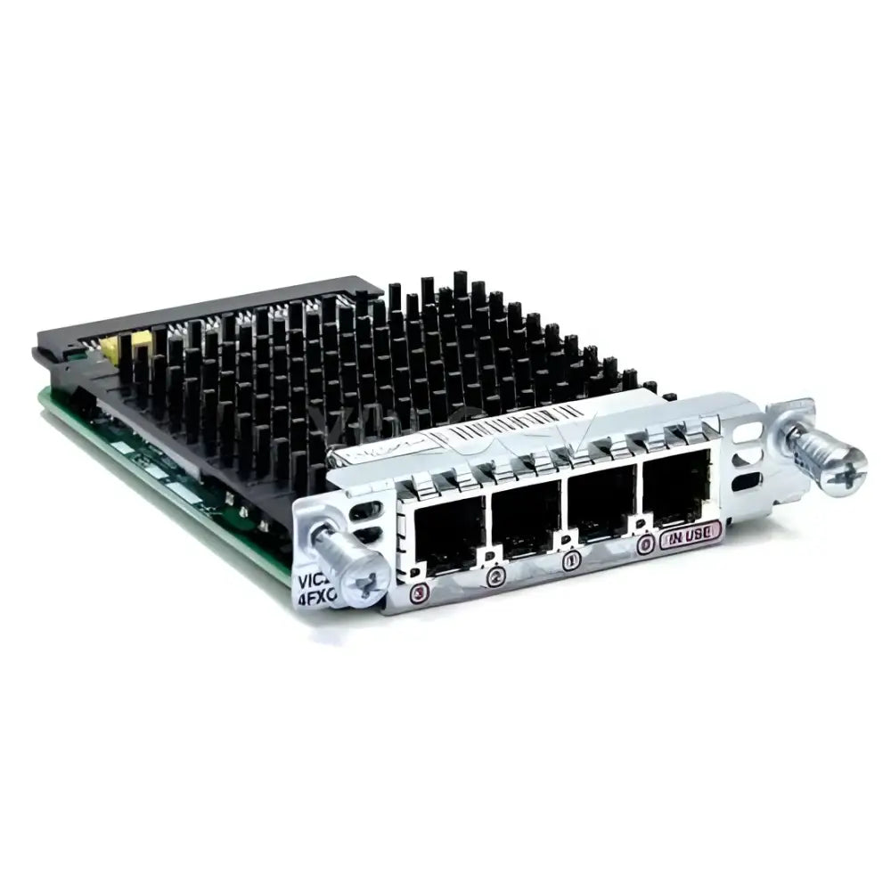 Cisco VIC2-4FXO 4-Port FXO Voice Interface Card - Refurbished