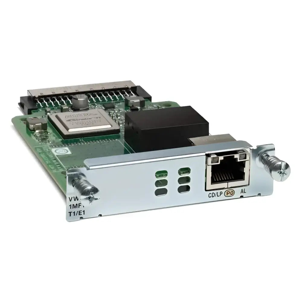 Cisco VWIC2-1MFT-T1/E1 1-Port Multiflex Trunk Voice/WAN Interface Card - Refurbished