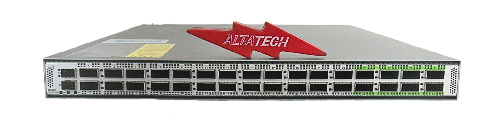 Cisco N9K-C9332D-GX2B Nexus 32 Port 400/100-Gbps QSFP-DD Ports and 2 P