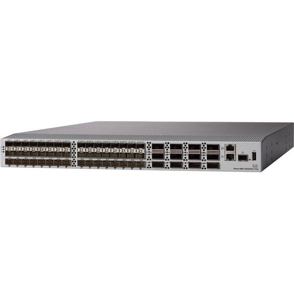N9K-C93180YC-FX3S - Cisco Nexus 9300-FX3S Switch with 48 port Multi-gigabit (up to 25Gbps) Fiber Ports, w/ 6x 40/100 Gbps QSFP28 uplinks