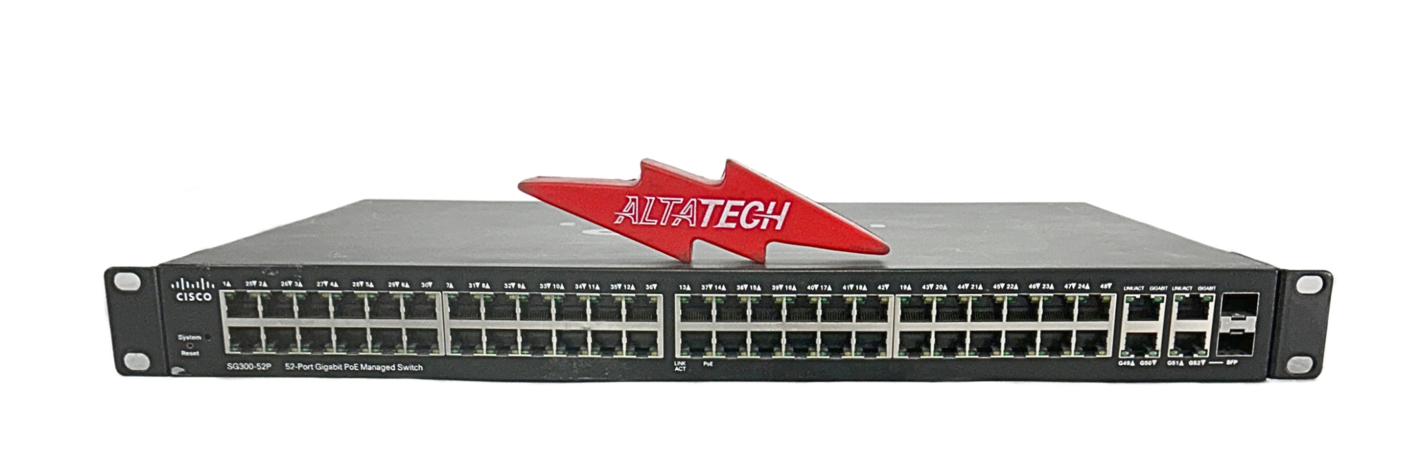 Cisco SG300-52P-K9 52-PORT GIGABIT POE MANAGED SWITCH