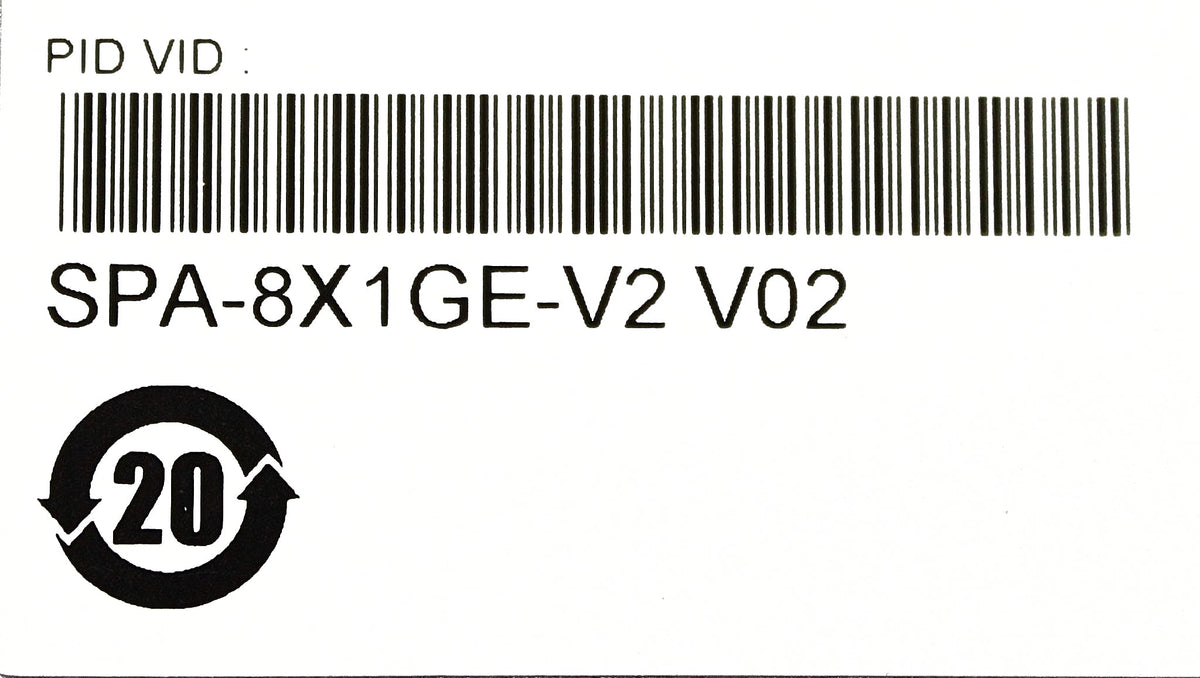Cisco SPA-8X1GE-V2 8-PORT GIGABIT ETHERNET ADAPTER