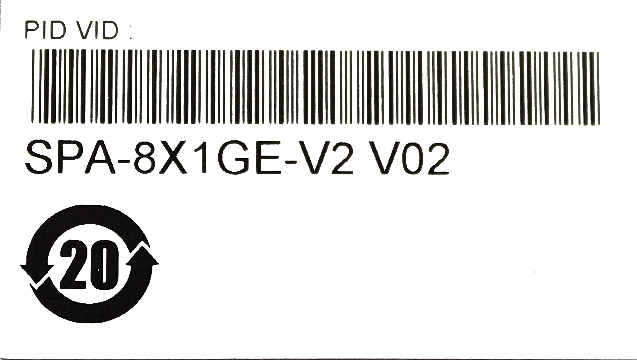 Cisco SPA-8X1GE-V2 8-PORT GIGABIT ETHERNET ADAPTER