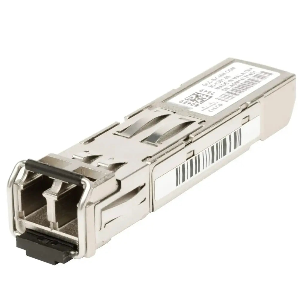 Cisco GLC-SX-MM 1000BASE-SX SFP Transceiver Module - 1GbE MMF 850nm LC - Refurbished