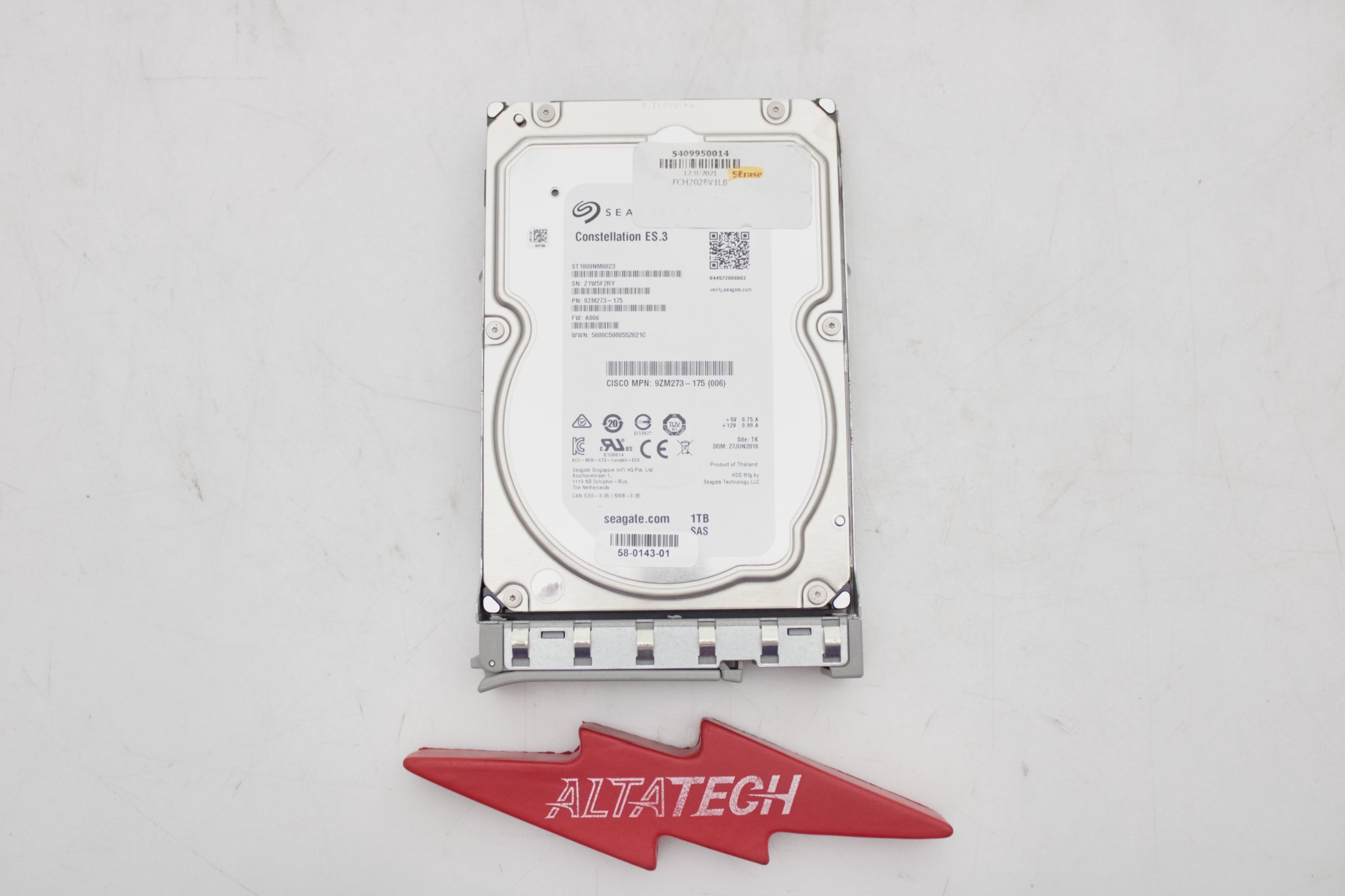 Cisco UCS-HDD1TI2F212 1TB SAS 7.2K 3.5" 6G HDD