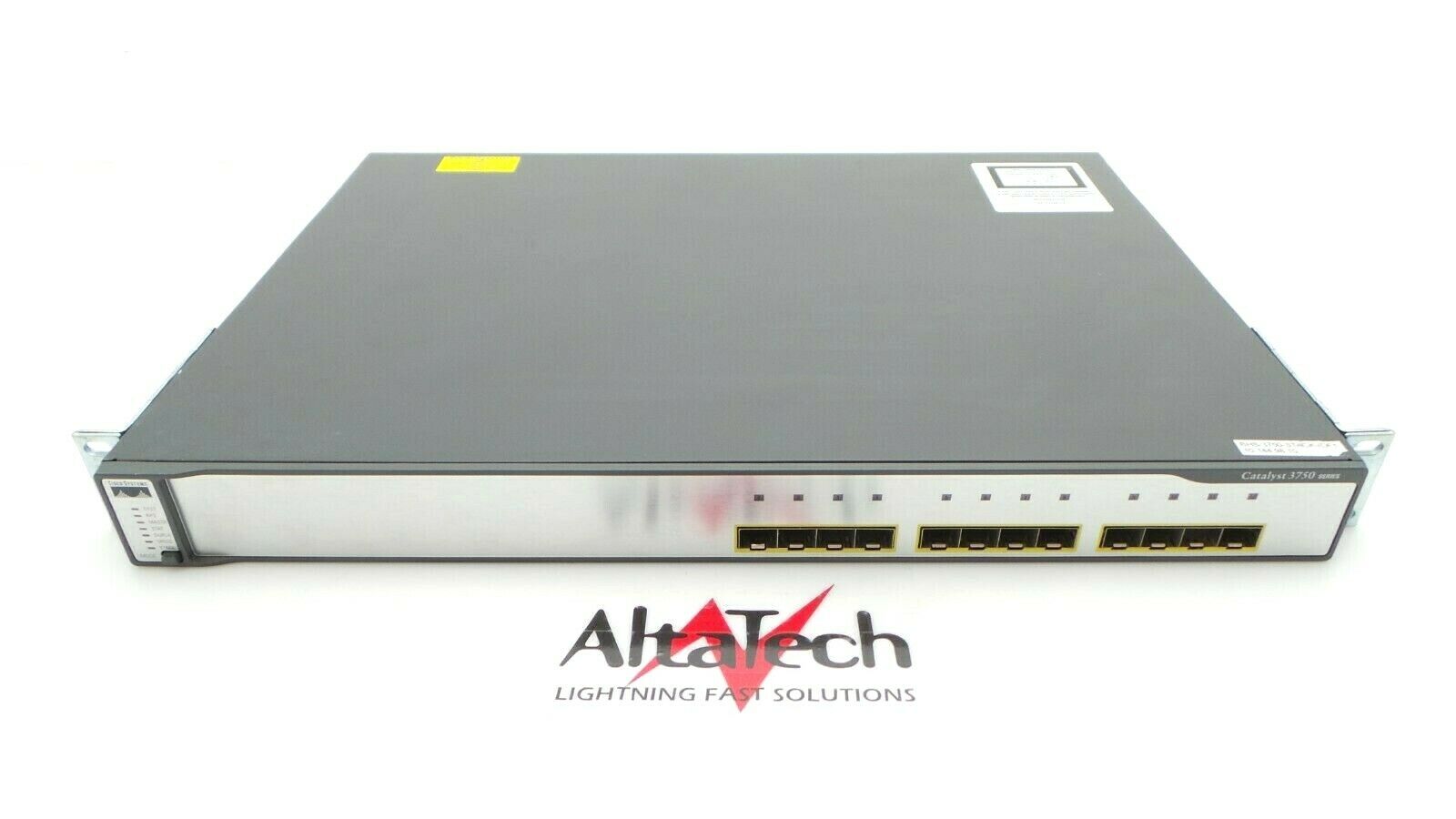 Cisco WS-C3750G-12S-S Catalyst 12-Port SFP Gigabit Ethernet Switch
