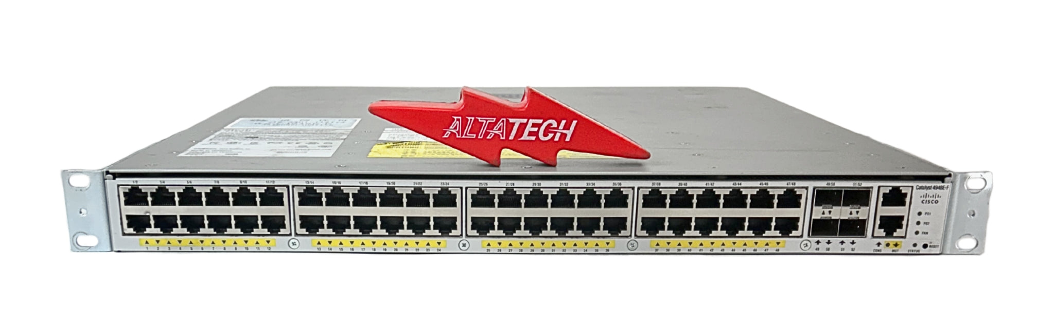 Cisco WS-C4948E-F 48x 10/100/1000 + 4x 10GBE RJ45 Port L3 Managed Swit