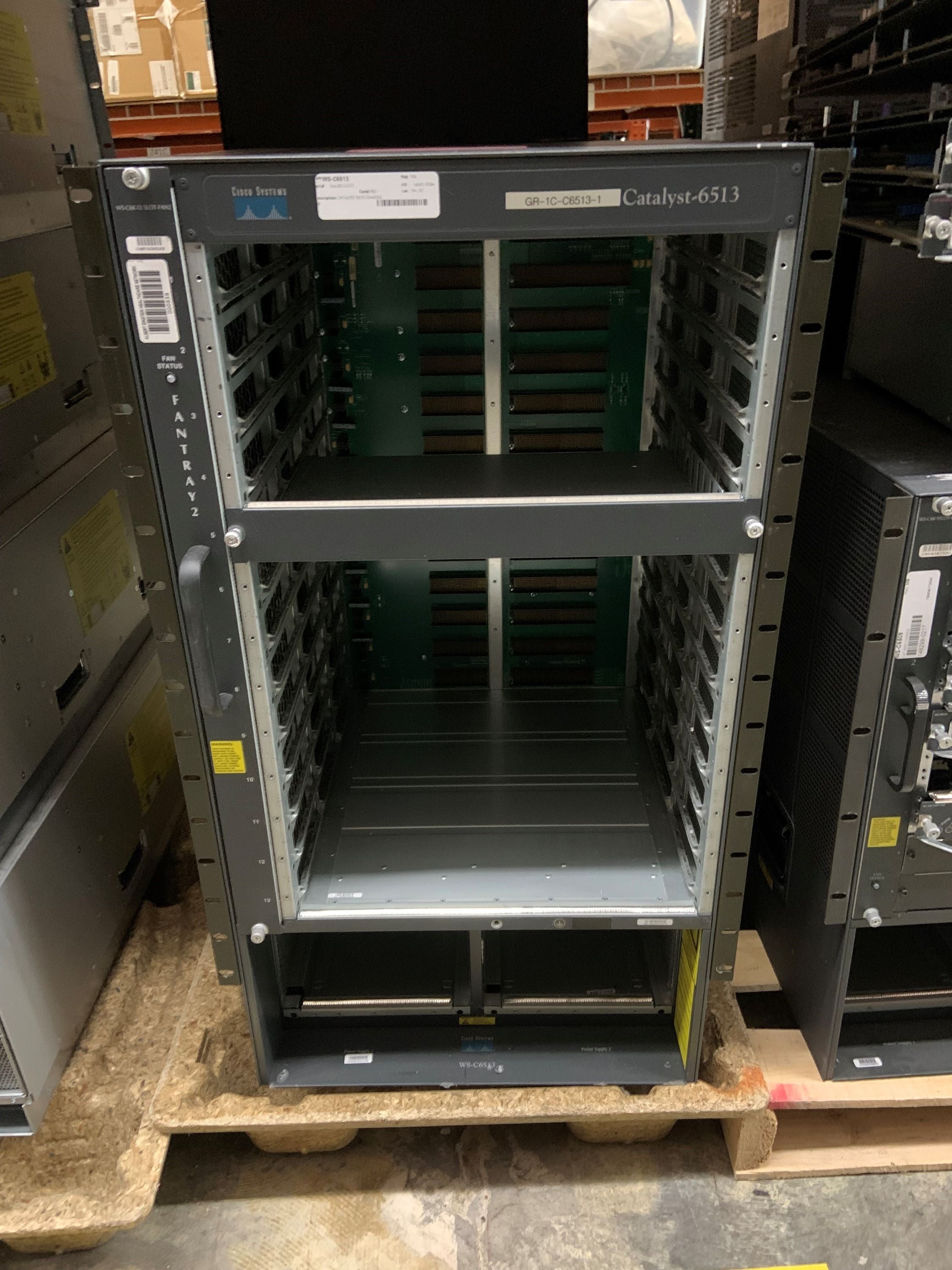 Cisco WS-C6513 CATALYST 6513 CHASSIS ONLY