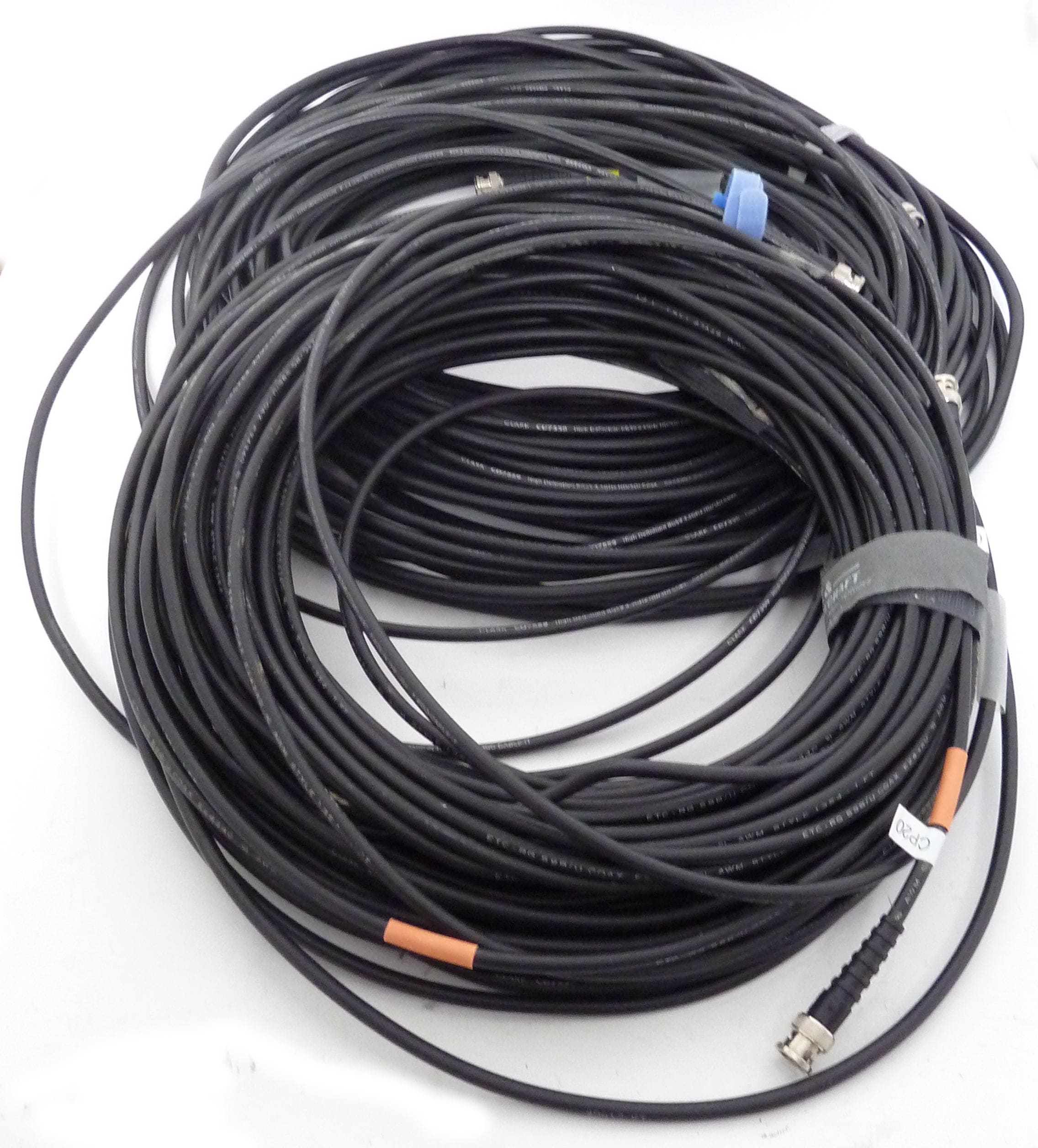 Clark CD7559 RG-59B BNC Cables x 3 - Apprx 100 Feet each