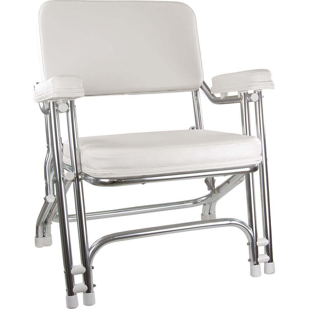 Springfield 1080021 Deck Folding Chair, White