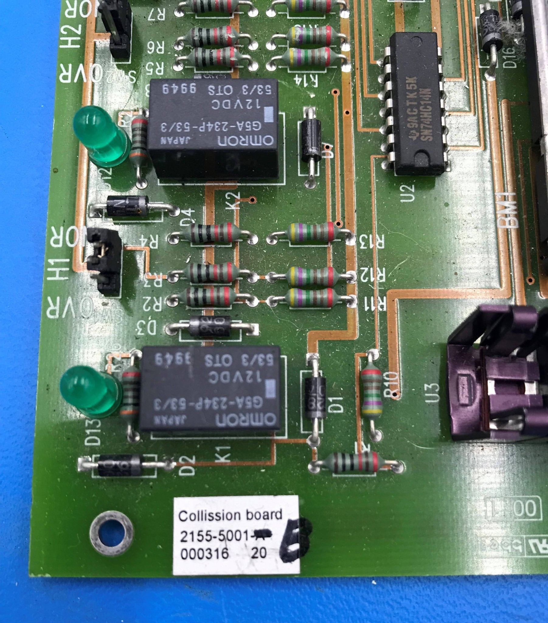 Collision Board (2155-5001 Rev B Philips Forte