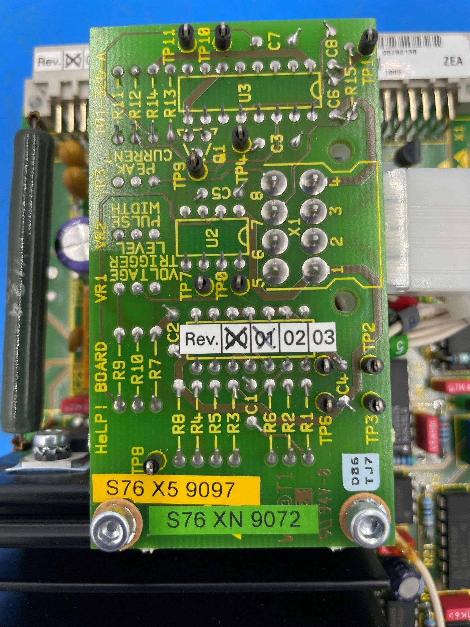 D2 Battery & Helium EIS Control Board (05762138/5762138/601-336T Siemens