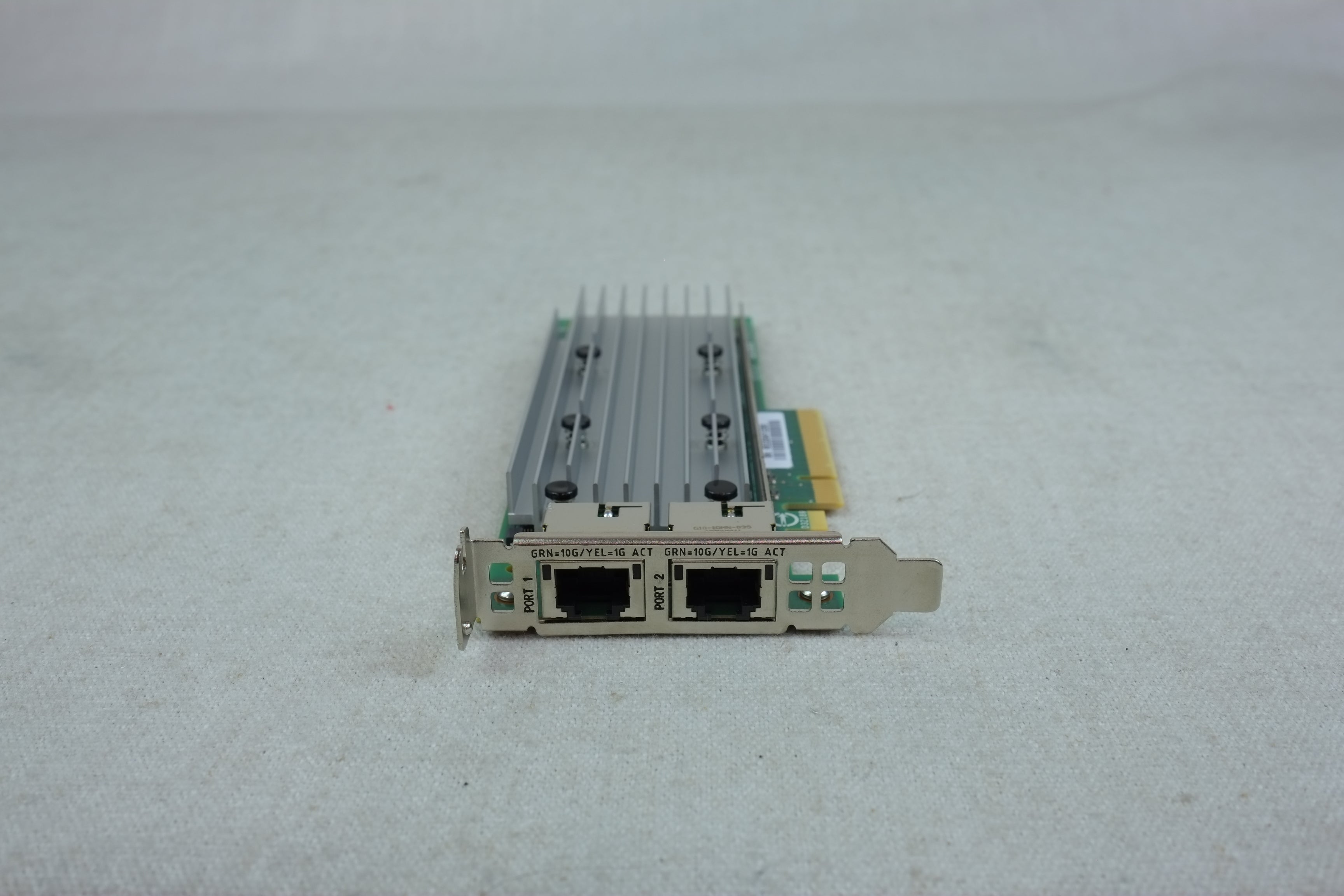 Dell 2J3X7 QL41162HLRJ Dual Port 10GBASE-T RJ45 Network Adapter Card Low Profile