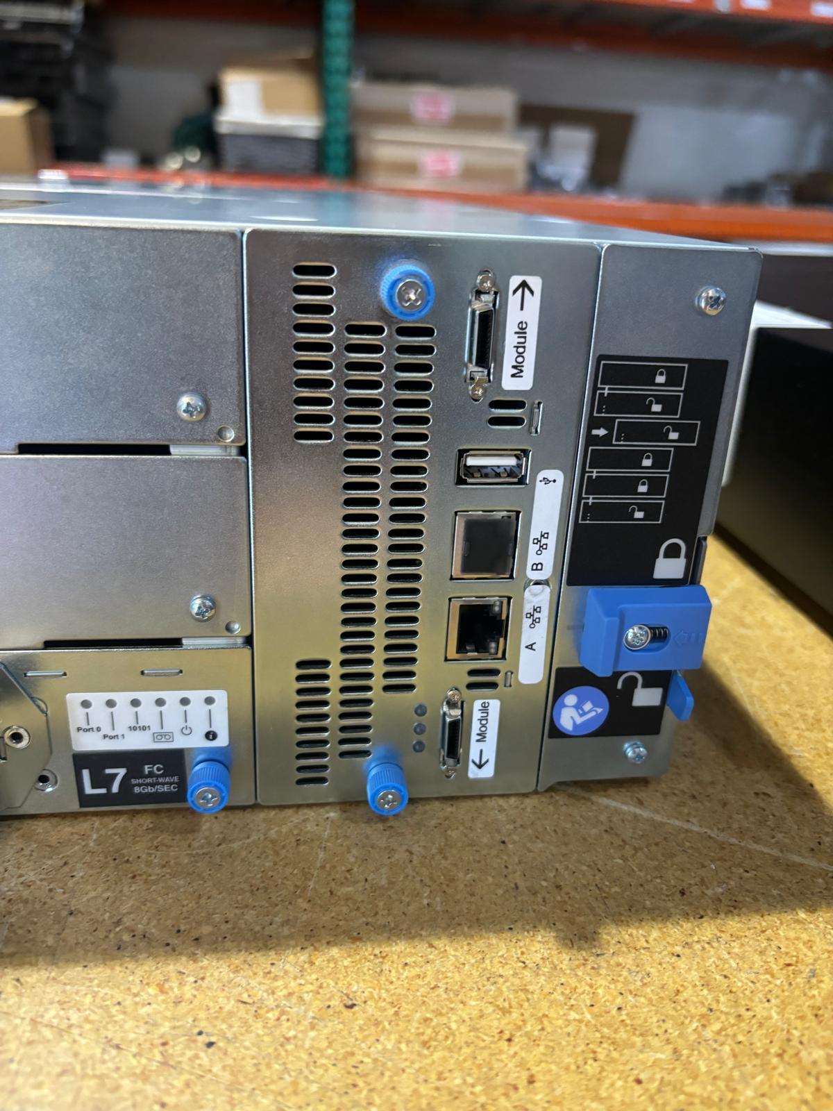 IBM 02XV561 TS4300 Tape Library - Interior View | Alo Tech Solutions