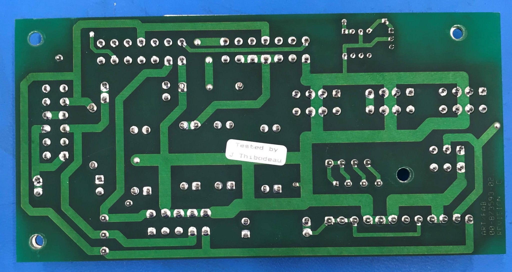 OEC 00-873594-02 - DC Power Distribution PCB C-Arm Label | Alo Tech Solutions