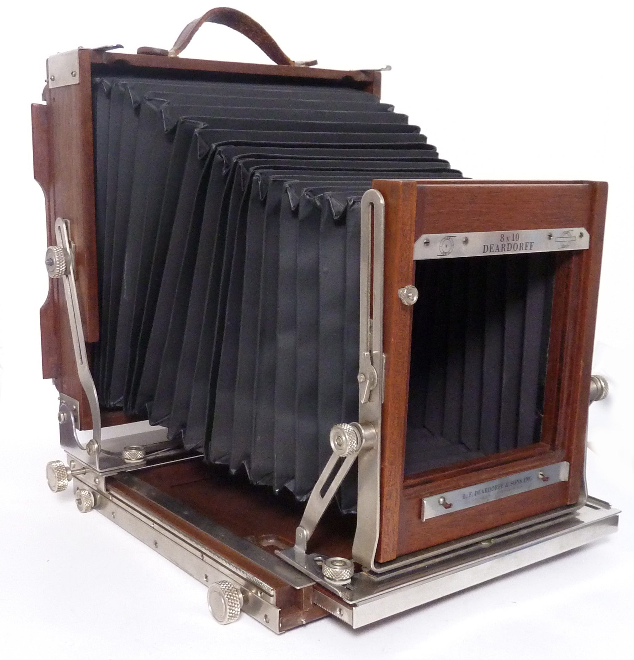 Deardorff 8x10 Folding View Camera #2026 with Reducing Back and Much More