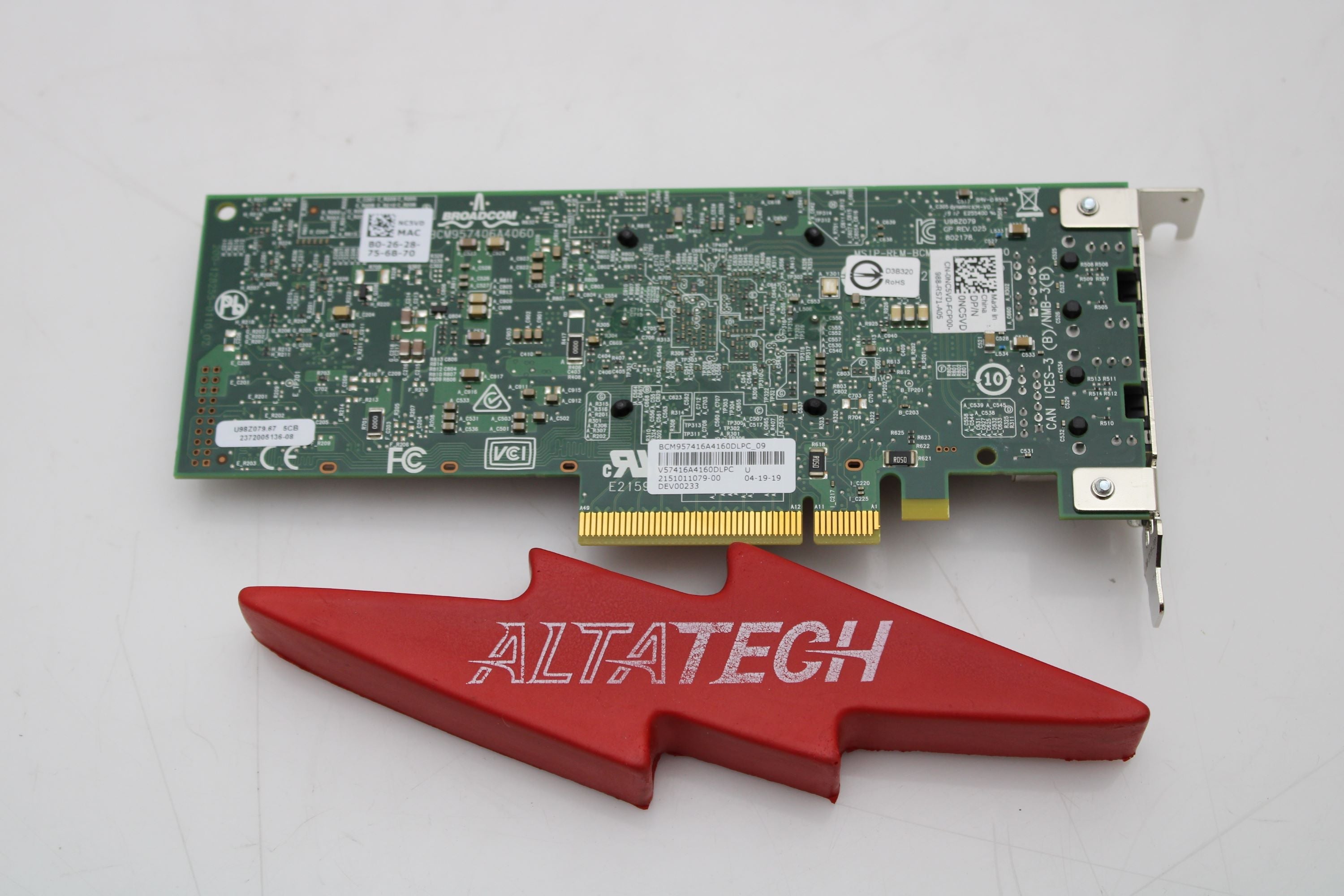 Dell 05N2CC - 10GbE Dual Port Network Card Detail | Alo Tech Solutions