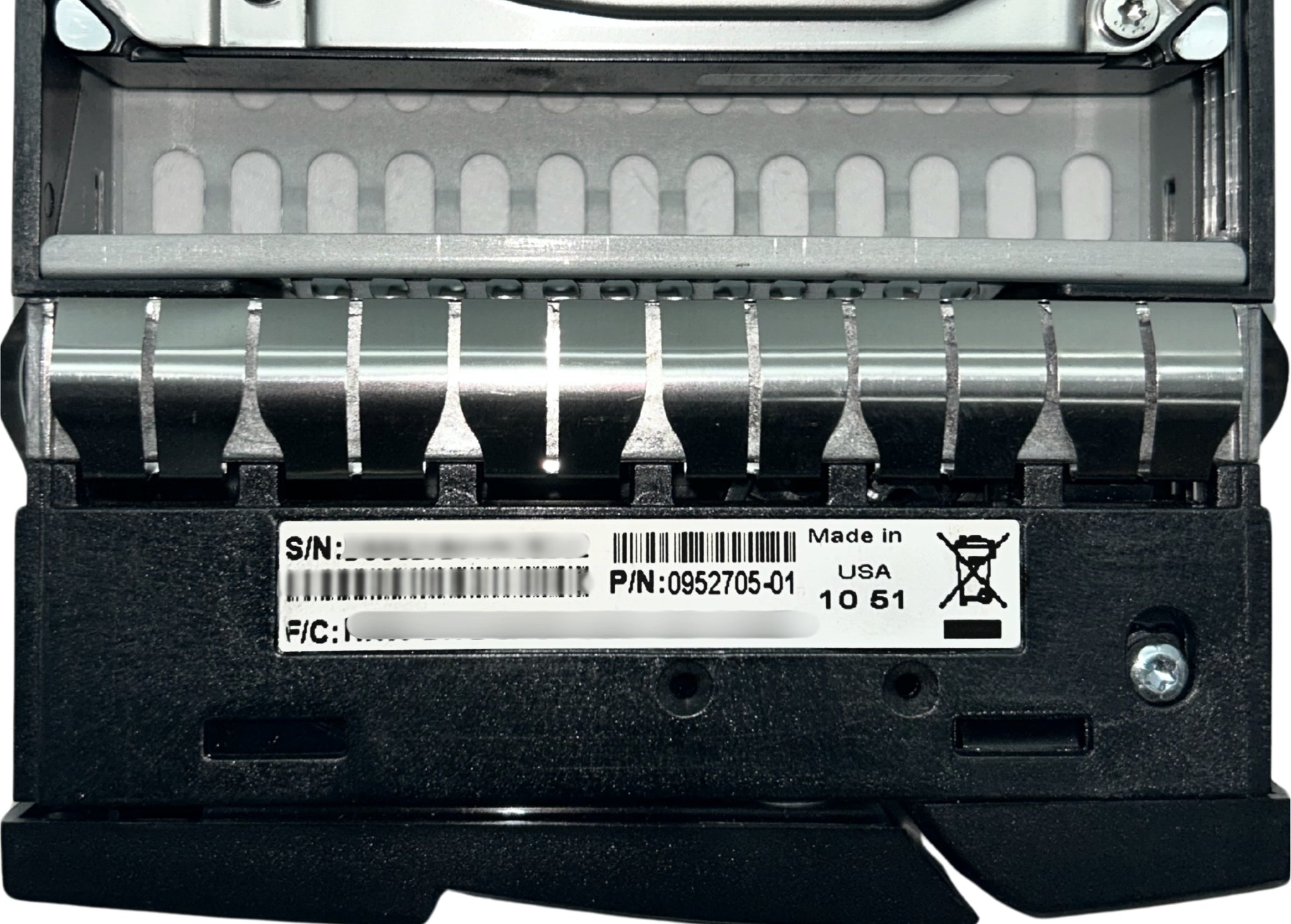 Dell 0952705-01 - 2TB Compellent Hard Drive Label View | Alo Tech Solutions