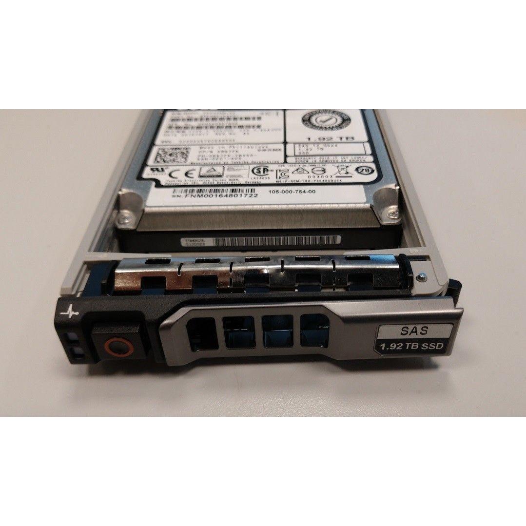 Dell 1.92TB 12Gb/s SAS 2.5in MLC SSD R87FK Toshiba PX04SRB192 Enterprise Drive 11110384744