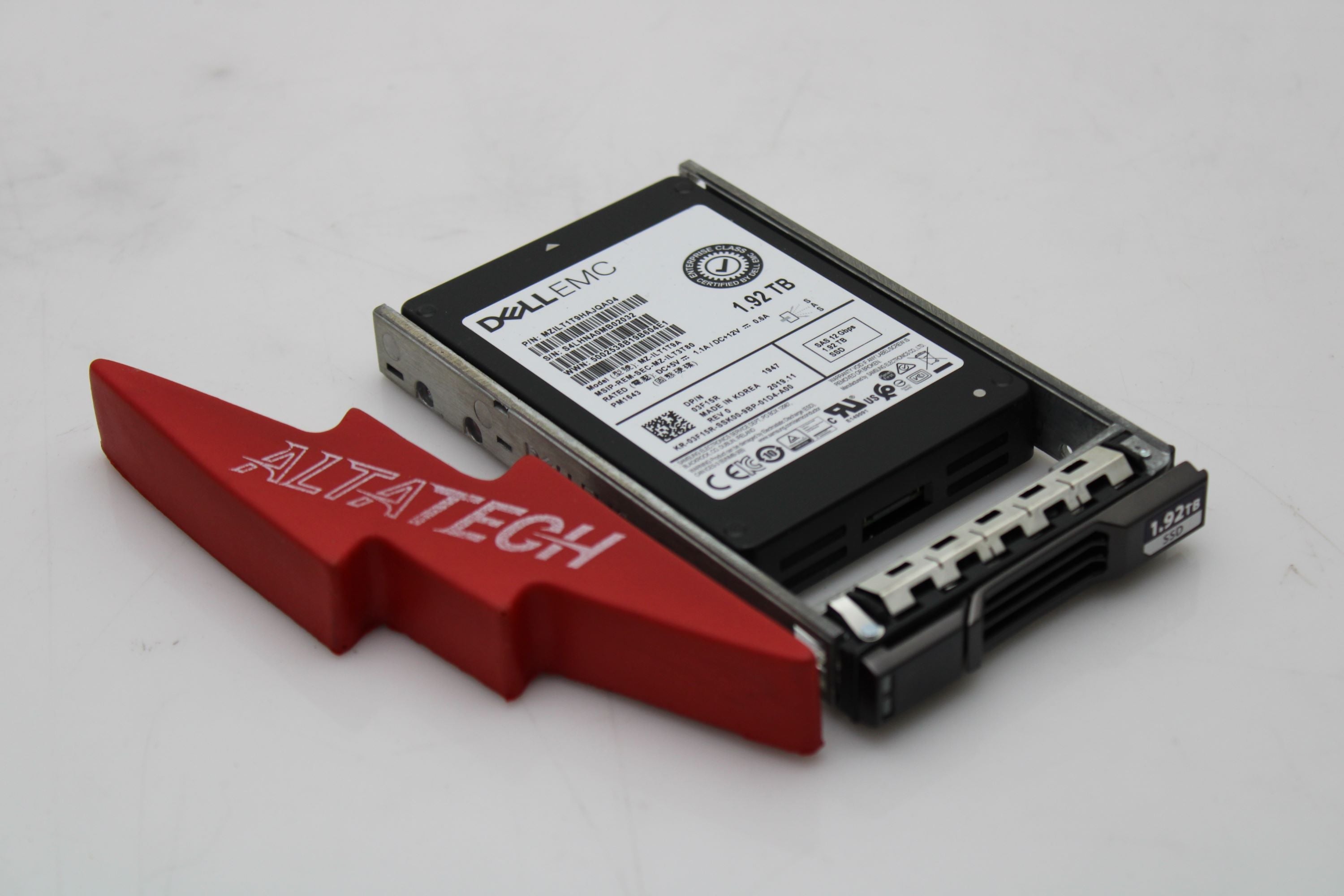 Dell 3F15R-CML 1.92TB SSD SAS 2.5 12G PM1643 E+