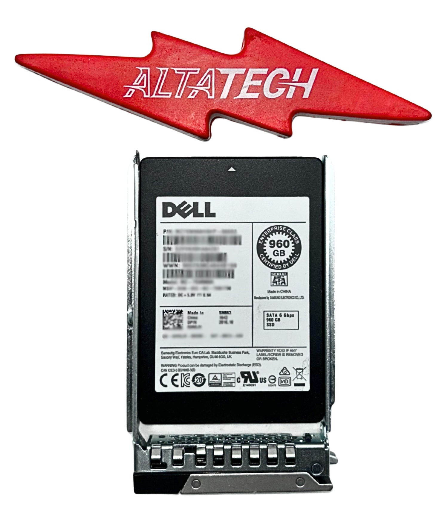 Dell 3RDJV 960GB SSD SATA 2.5 6G MU MLC MZ7KM960HAHP-000D3 / MZ-7KM960