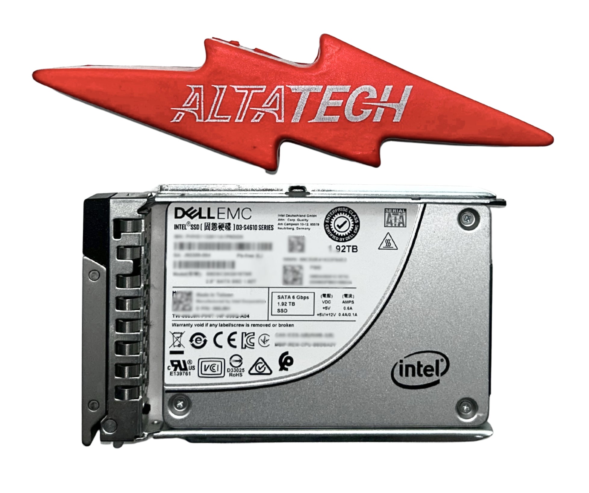 Dell 55J8H 1.92TB SSD SATA 2.5 6G MU S4610 SSDSC2KG019T8R