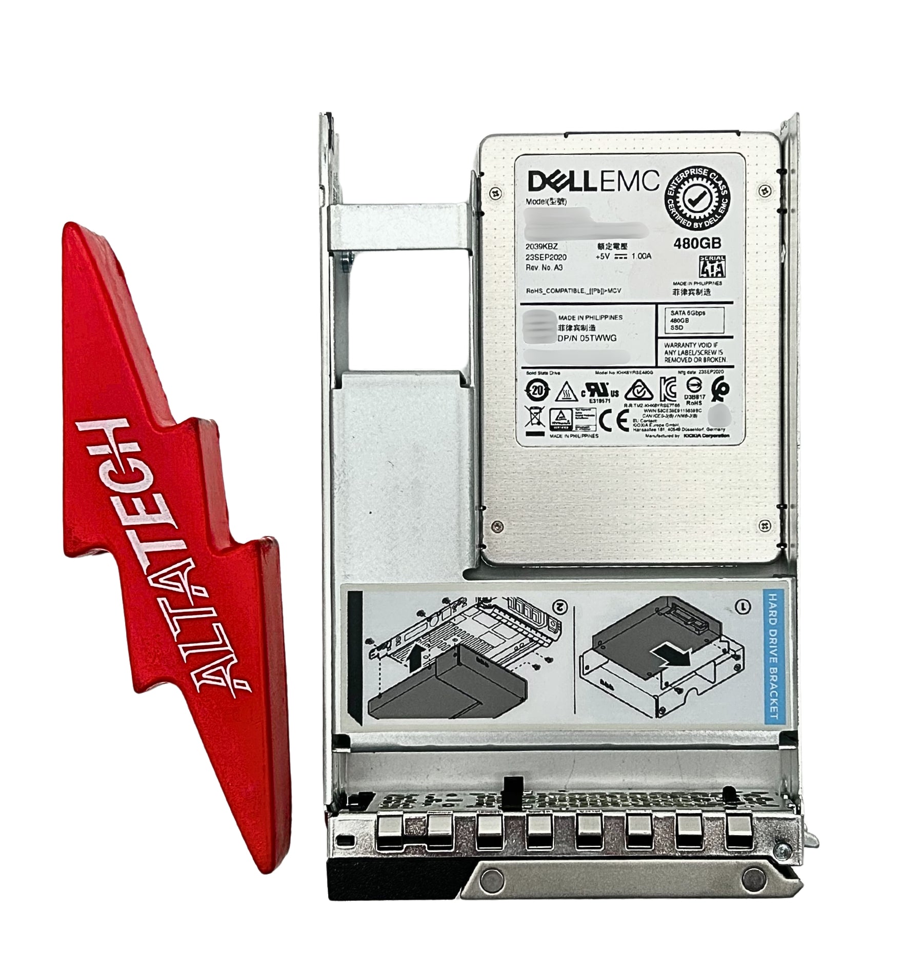 Dell 5TWWG 480GB SATA 6G RI 2.5 Inch SSD