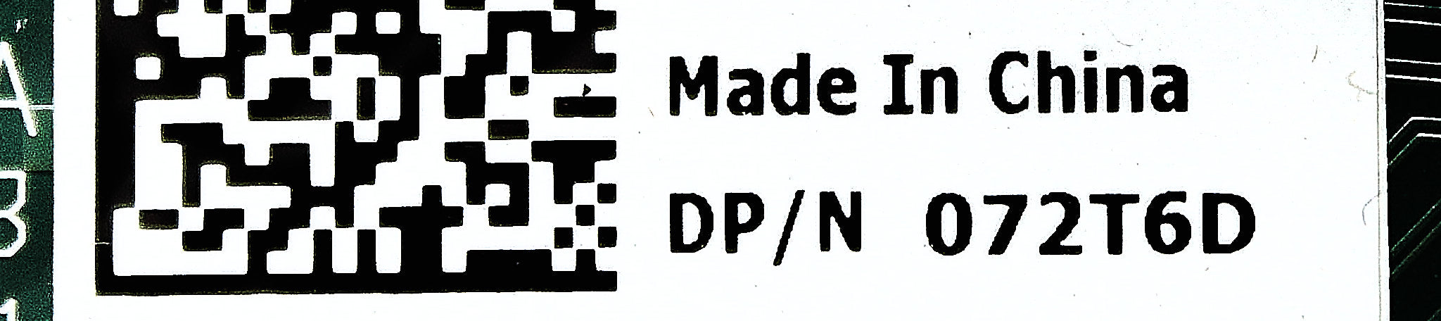 Dell 72T6D SYSTEM BOARD FXCN, MLK TPM R730
