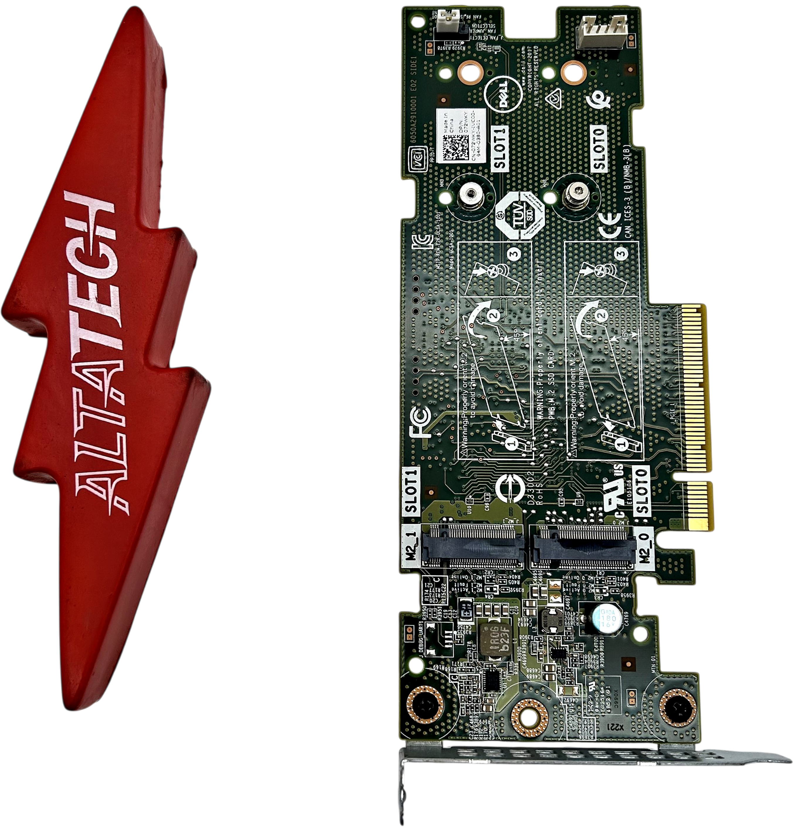 Dell 72WKY BOSS CONTROLLER 2XM.2 SATA PCI-E LP
