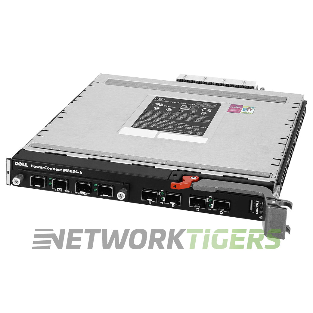NEW Dell M8024-K PowerConnect M1000e Blade 4x 10GB SFP+ Switch Module