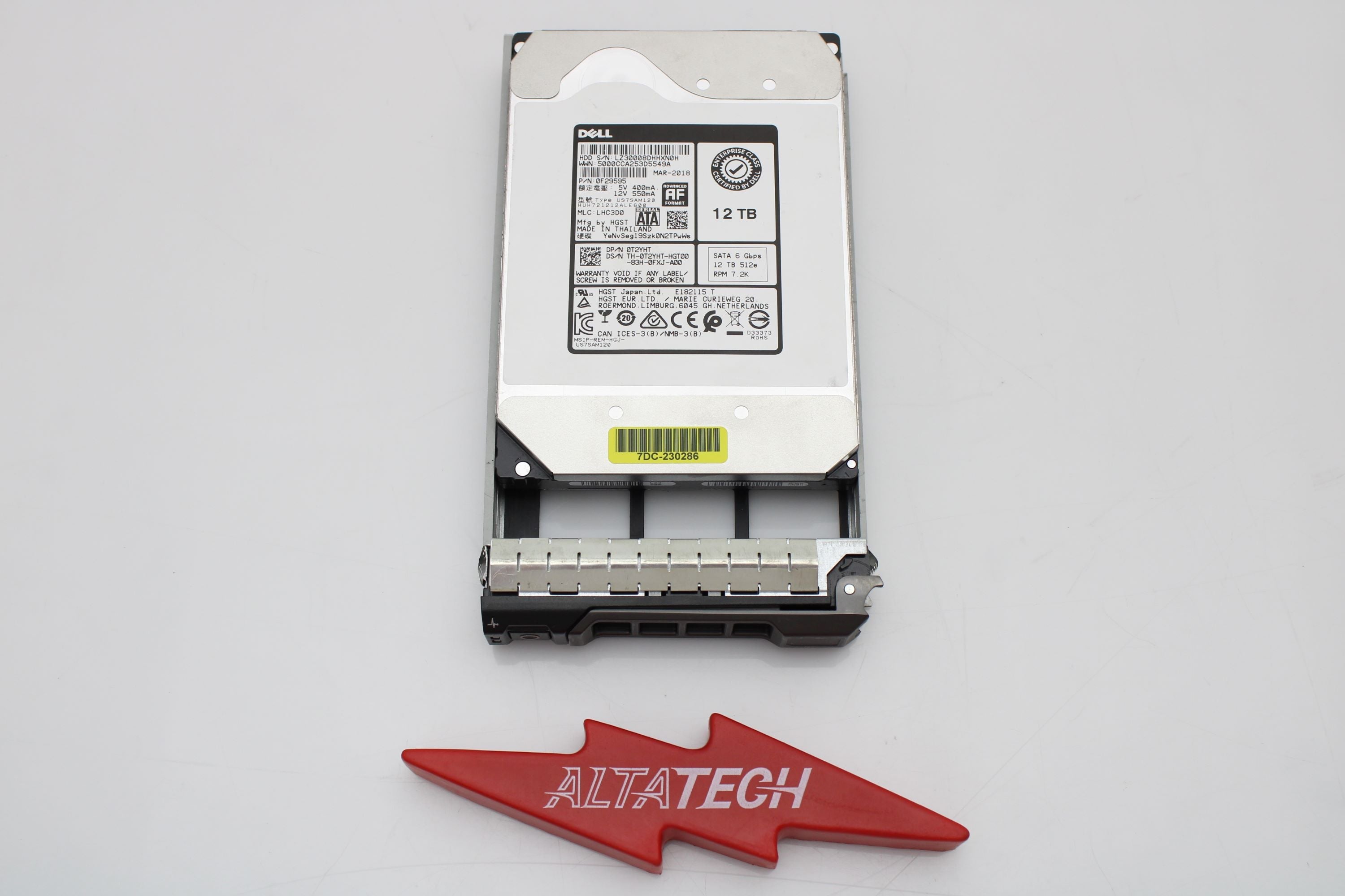 Dell A9932855 12TB 7.2K SATA 3.5 6G