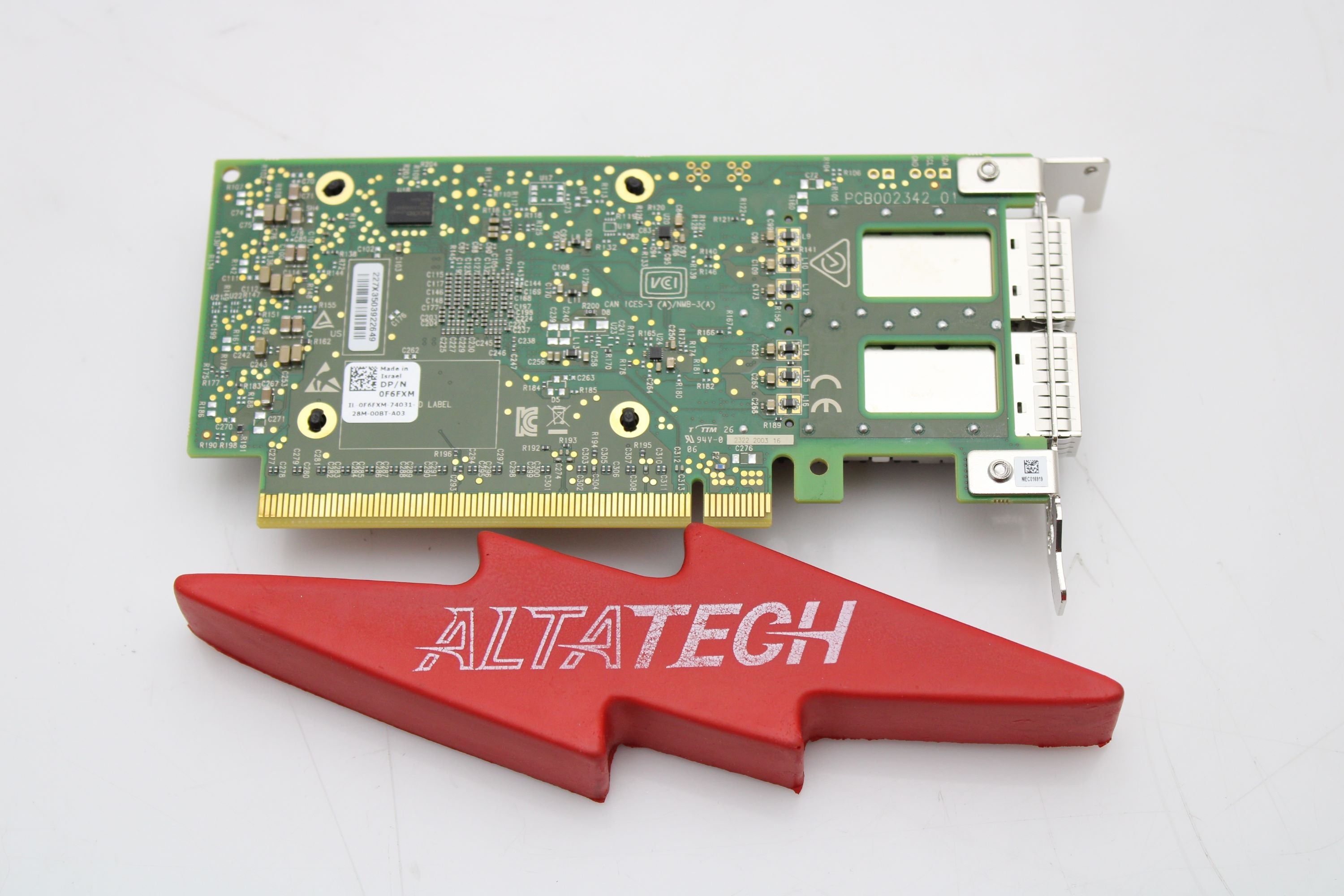 Dell F6FXM 100GB MELLANOX CX6-DX DP QFSFP56 LP