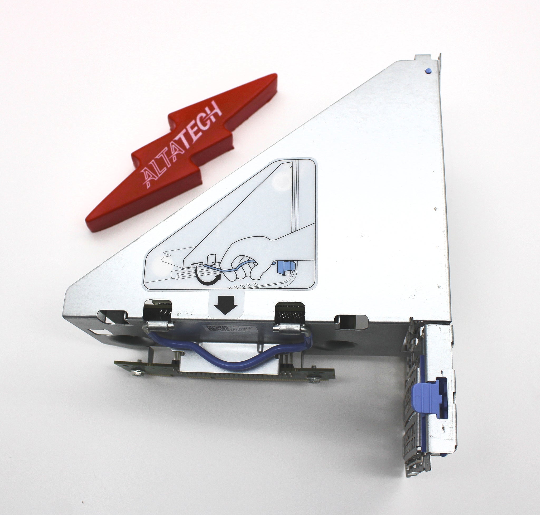 Dell FH687 PCI RISER X2 OPTION W/CAGE OPTPLEX