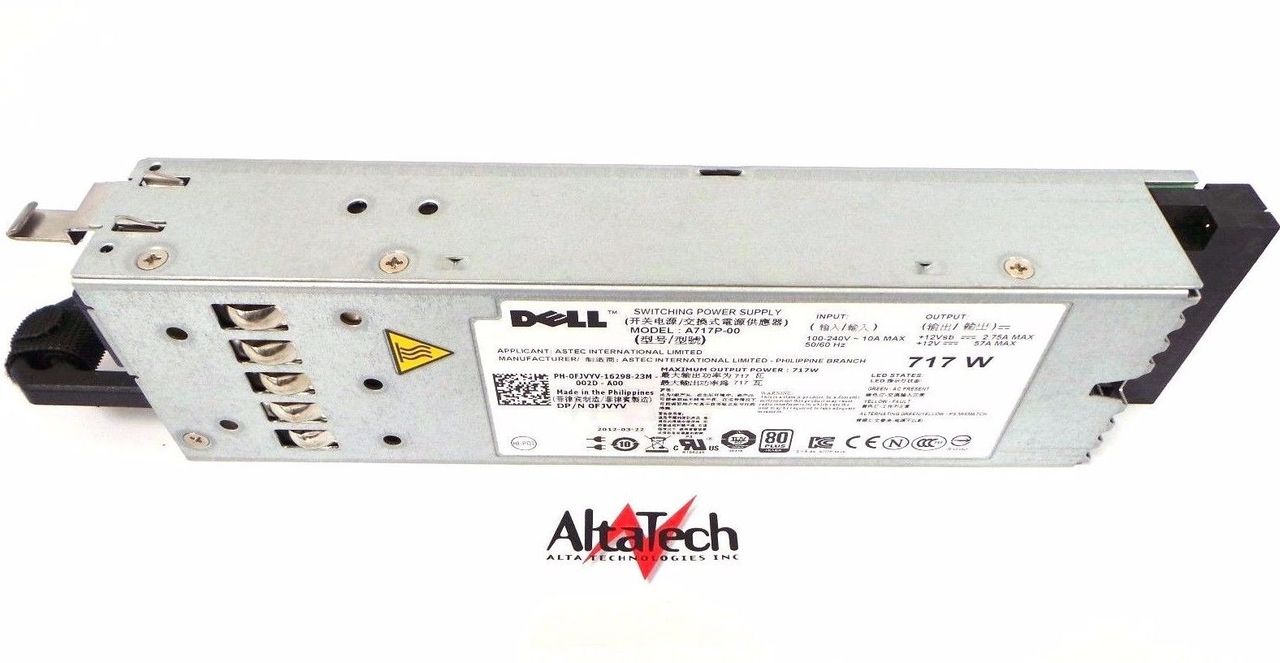 Dell FJVYV PowerEdge R610 717W Power Supply Unit