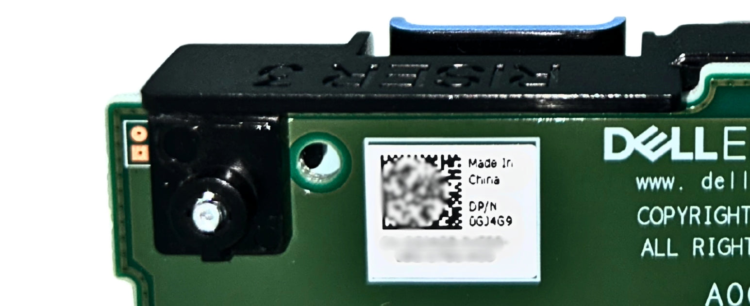 Dell GJ4G9 1X8 1x16 Riser3 Board R740/R740xd/R7425/XC740XD