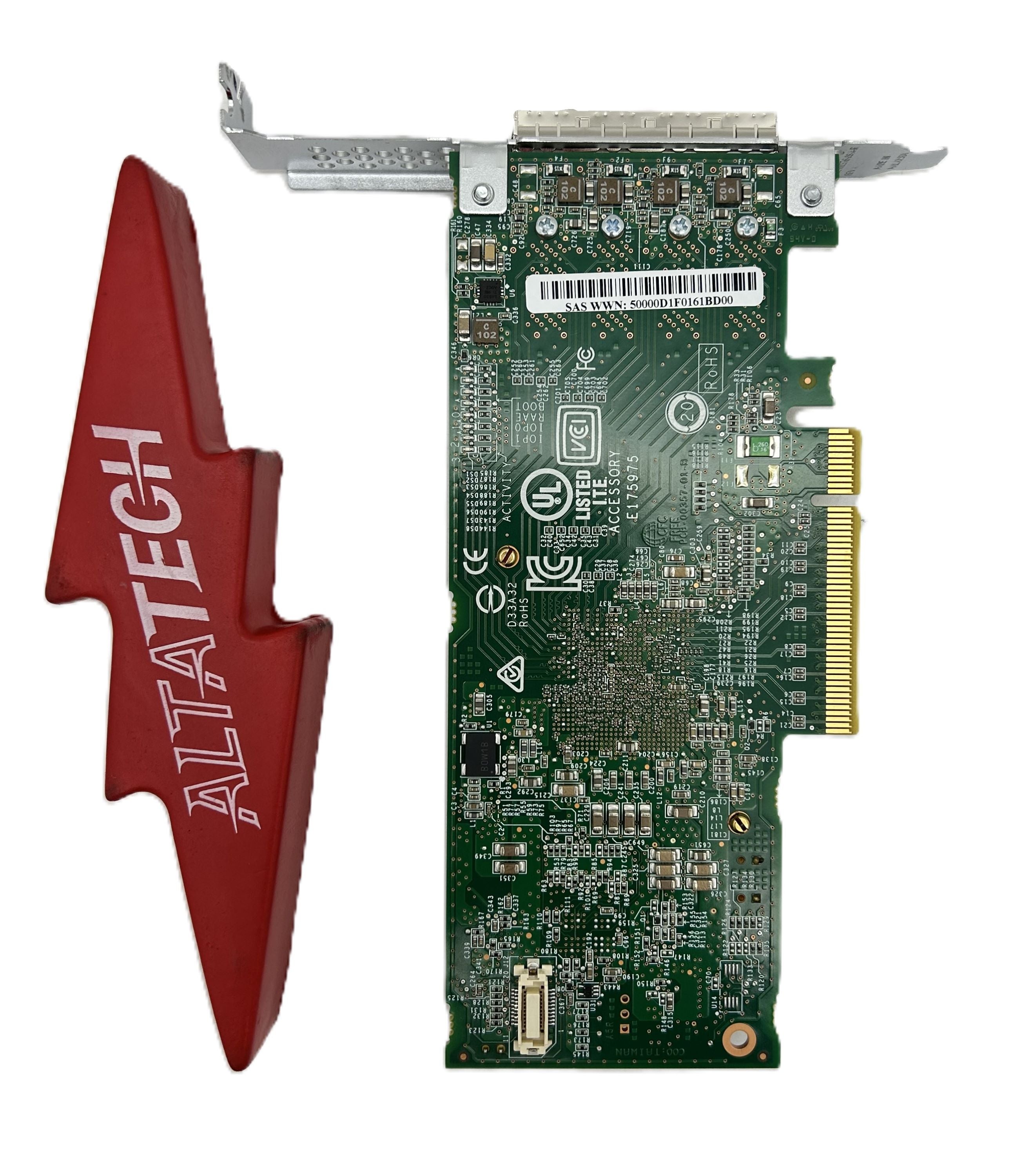 Dell HHJD7 ADAPTEC ASA-80165H 2P HBA 12G SAS