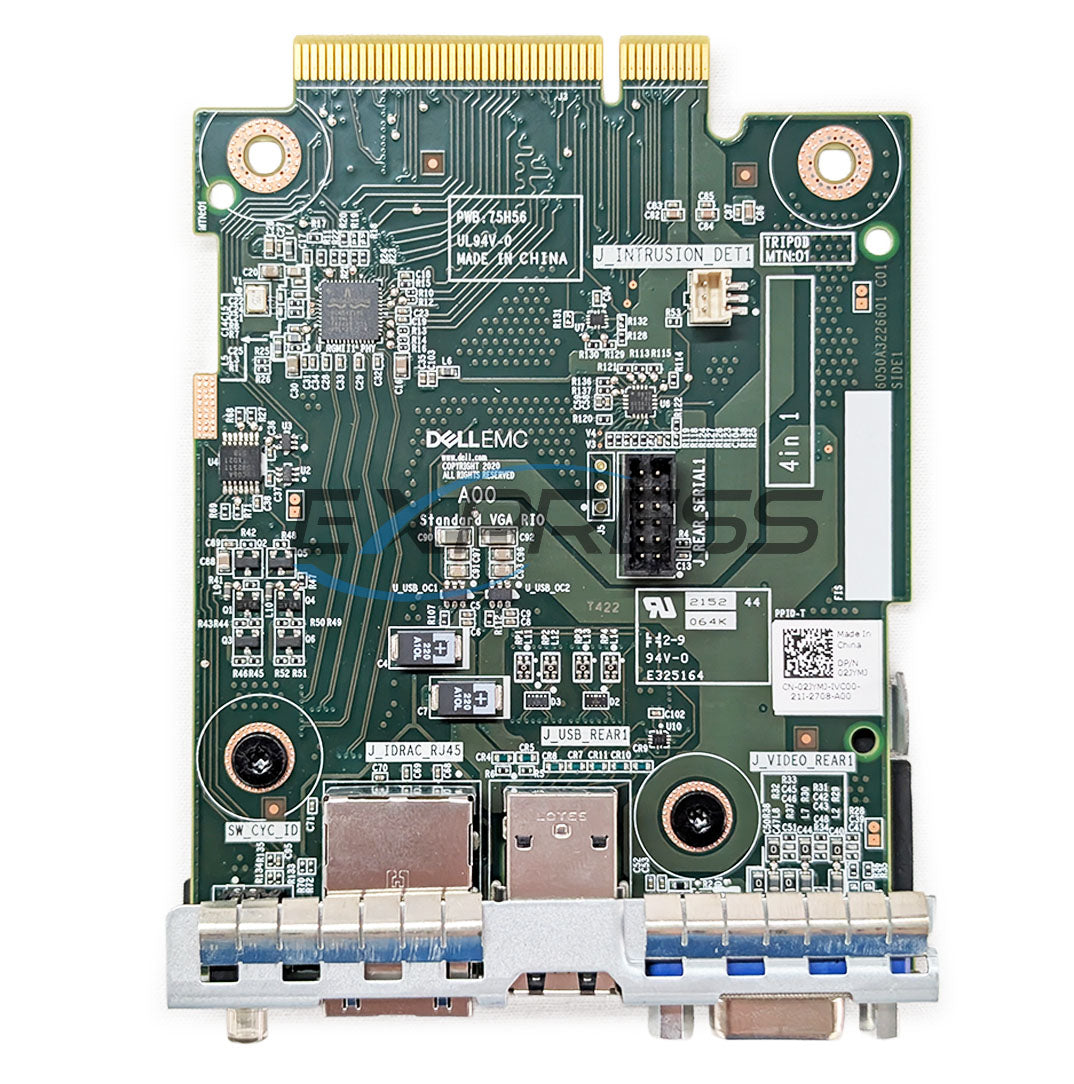 2JYMJ — Dell PowerEdge R750 R7525 Rear Io Board | Dell PowerEdge R7525