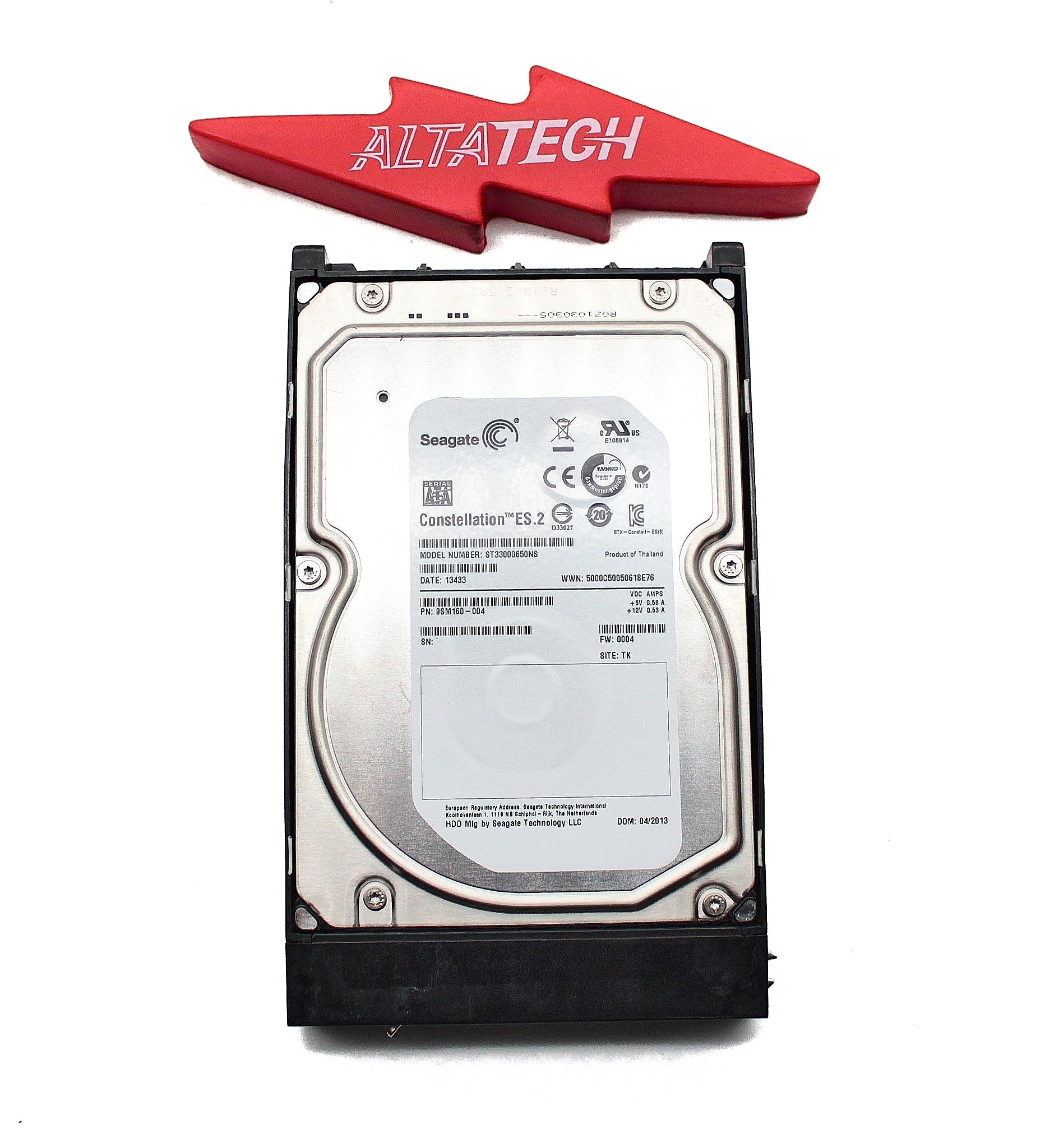 Dell JMN63 3TB 7.2K SATA 3.5 6G EP ST33000650NS / 9SM160-036