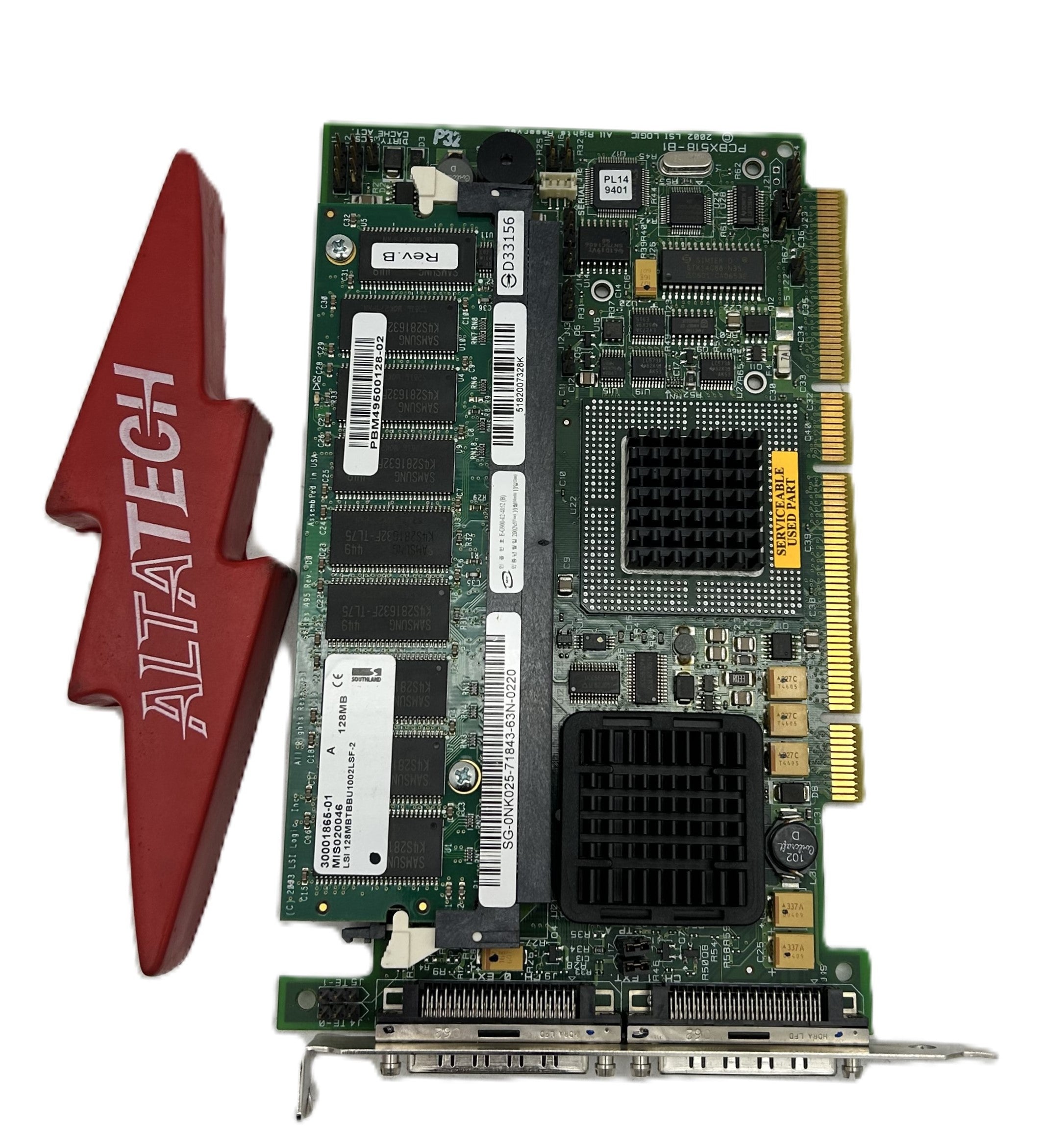 Dell KJ926 PERC 4/E DC U320 SCSI RAID Controller HBA