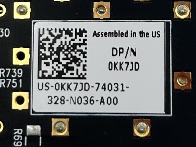 Dell KK7JD DATA PROCESSING UNIT 2X 25GB SFP56 PCIE 4.0X8 FHHL