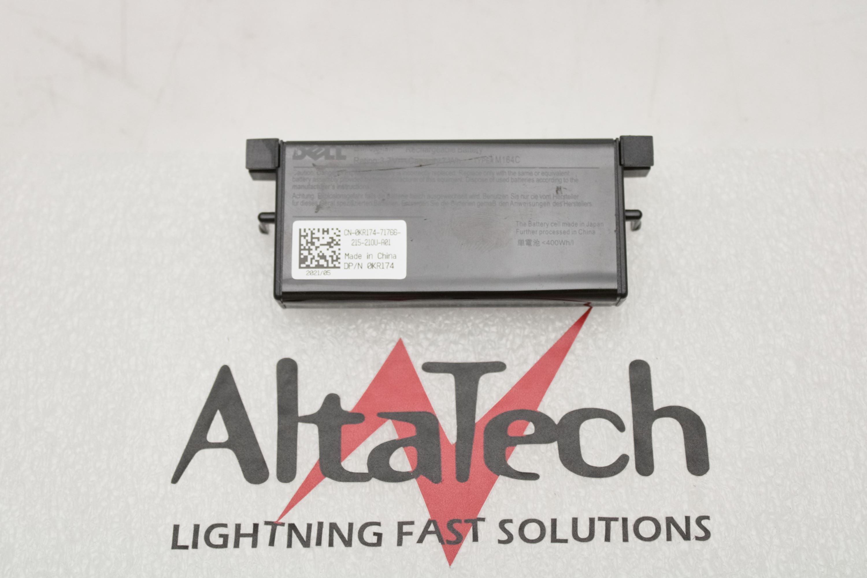 Dell KR174 Battery 3.7V 7WH PERC 5/E 6/E RAID