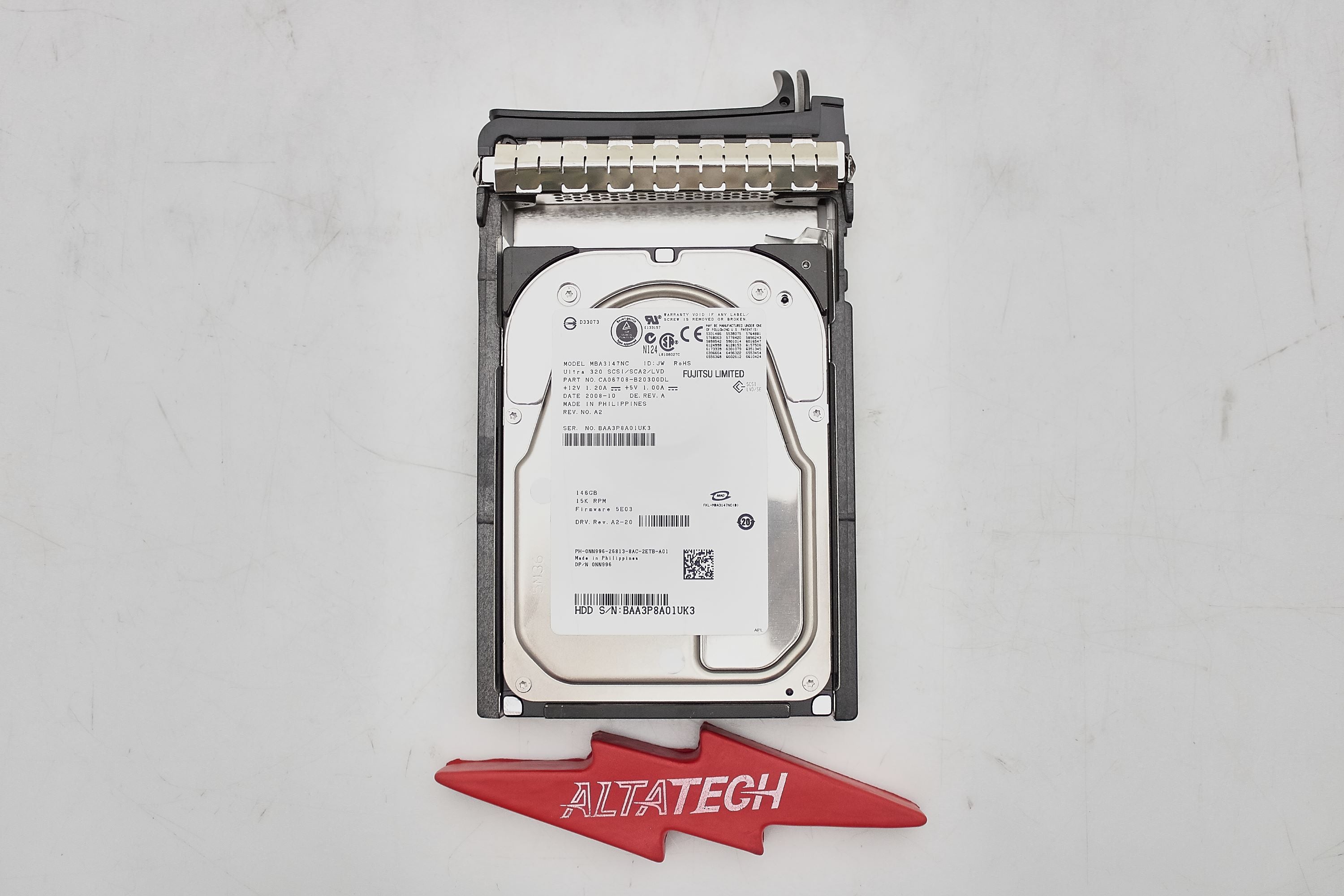 Dell NN996 146GB 15K U320 MBA3147NC / CA06775-B40300LD