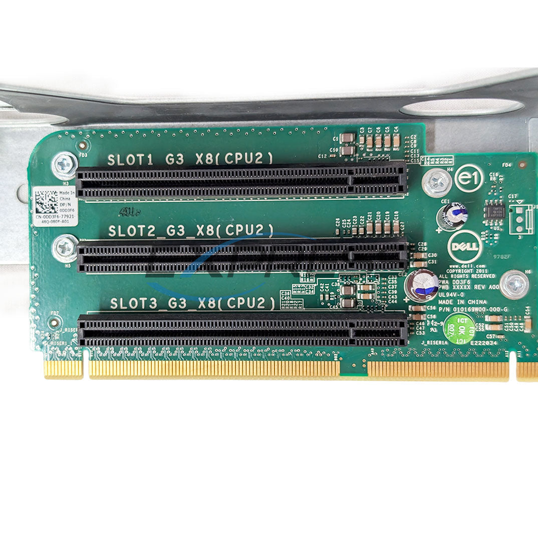 PM9KM — Dell Poweredge R720/R720Xd 3 x8 PCI-e Riser 1 | Dell PowerEdge R720xd