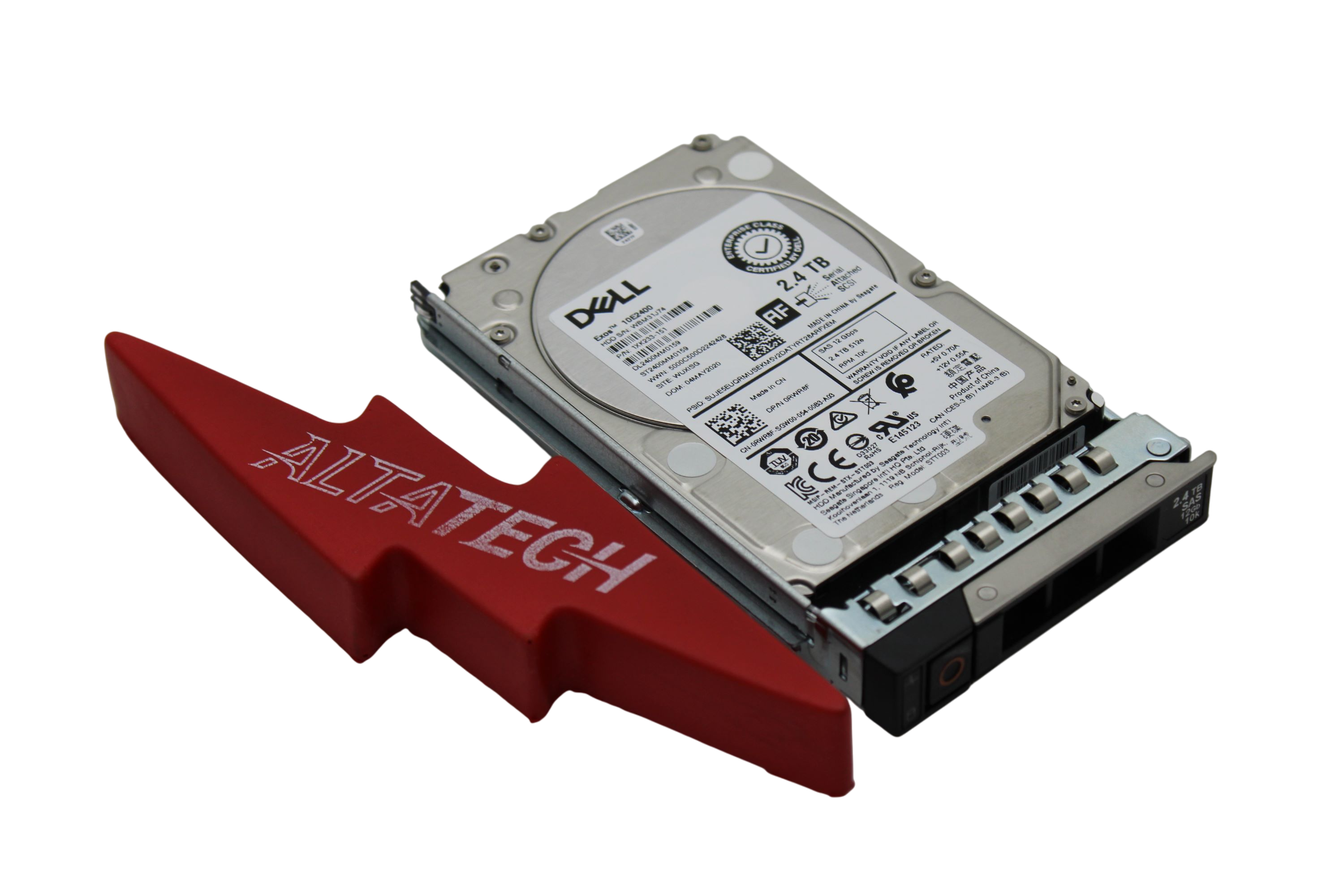 Dell RWR8F 2.4TB 10K SAS 2.5 12G HDD