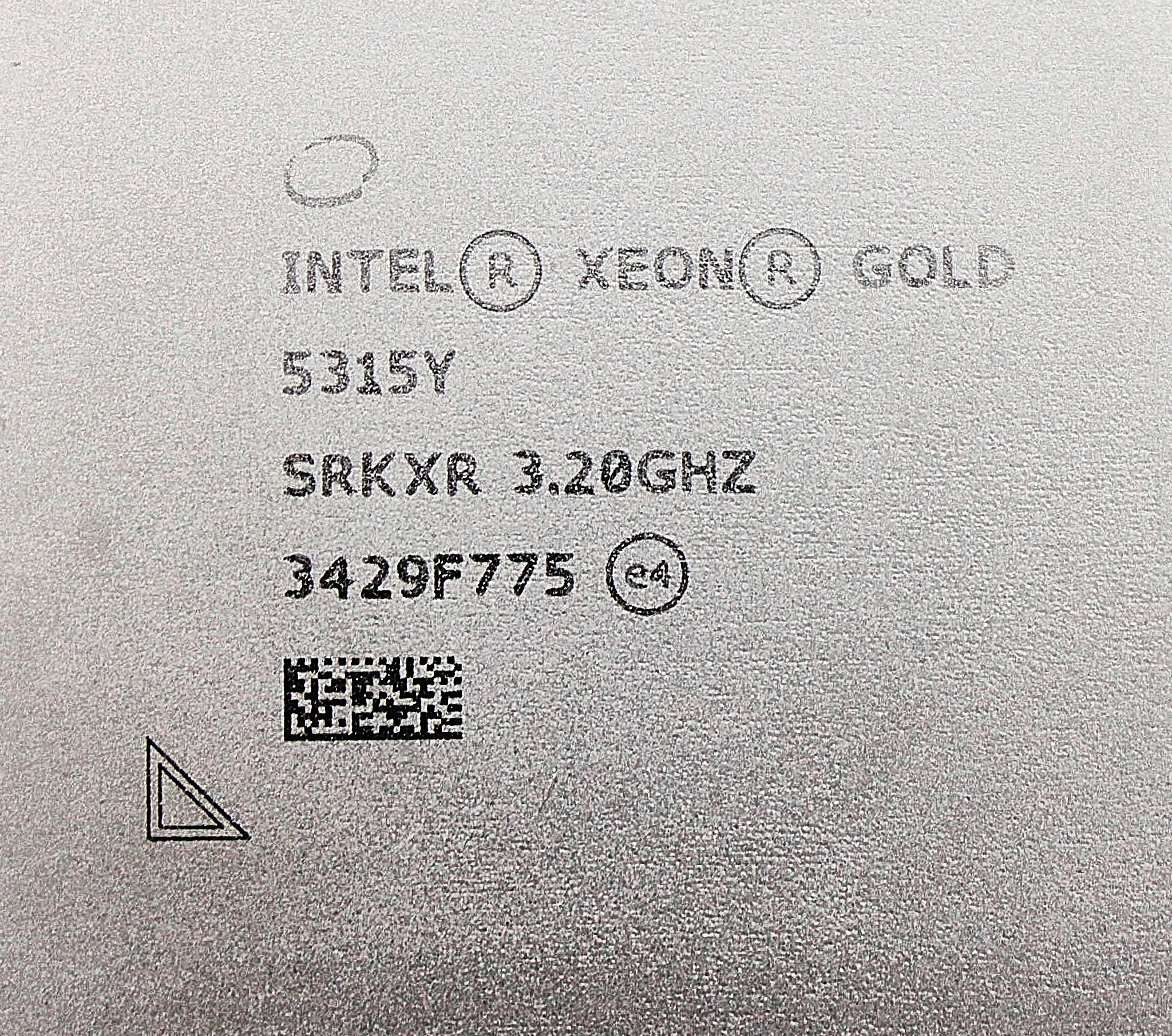 Dell SRKXR 3.2GHZ/12MB/140W/8C, AU 5315Y